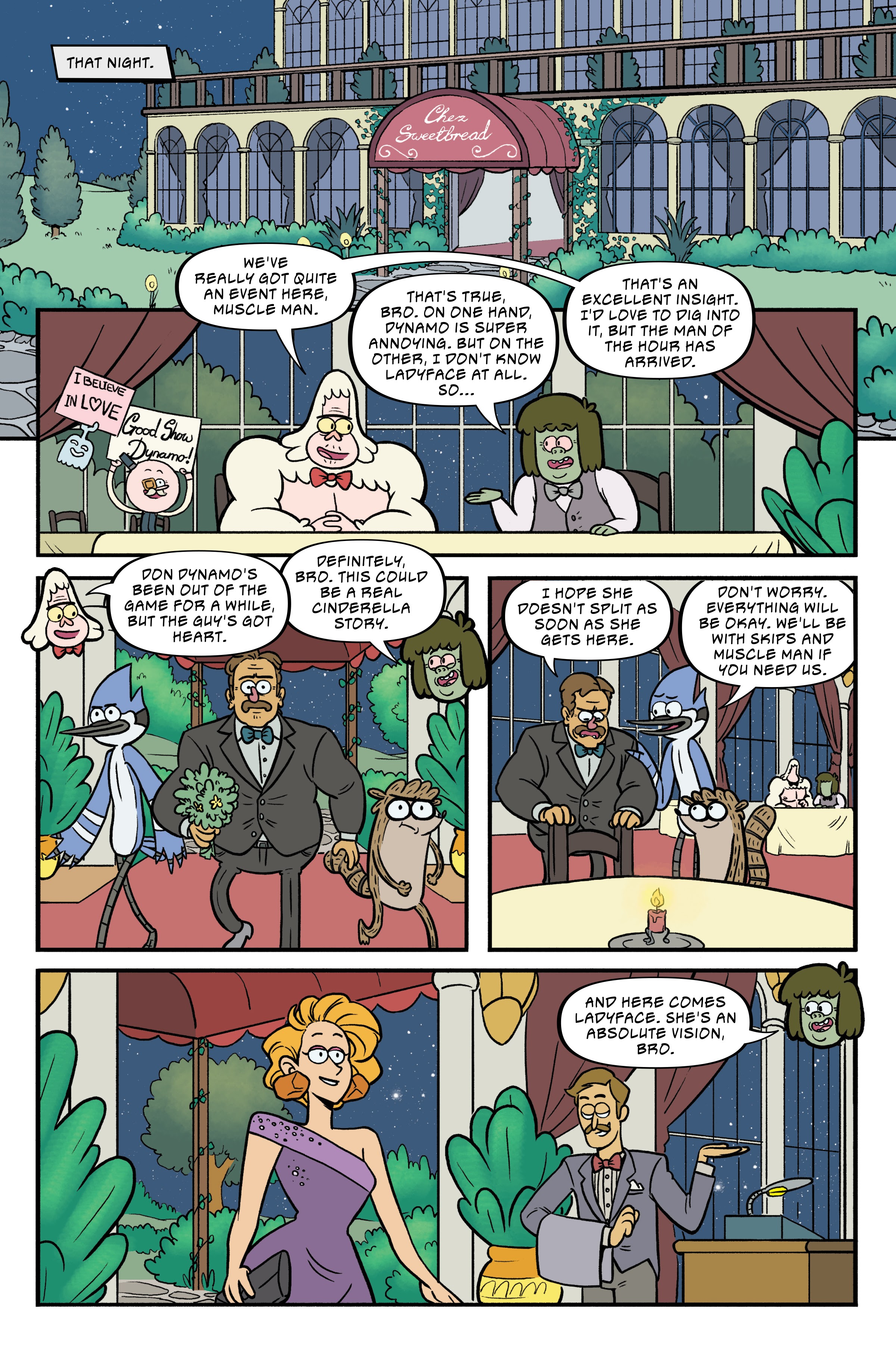 Read online Regular Show: Wrasslesplosion comic -  Issue # TPB - 132