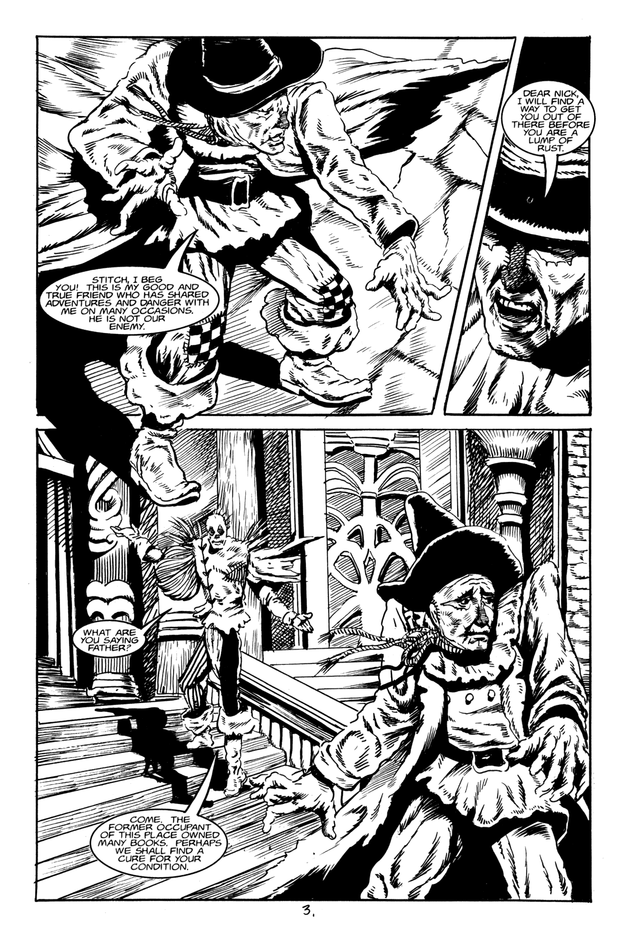 Read online Dark Oz comic -  Issue #3 - 5