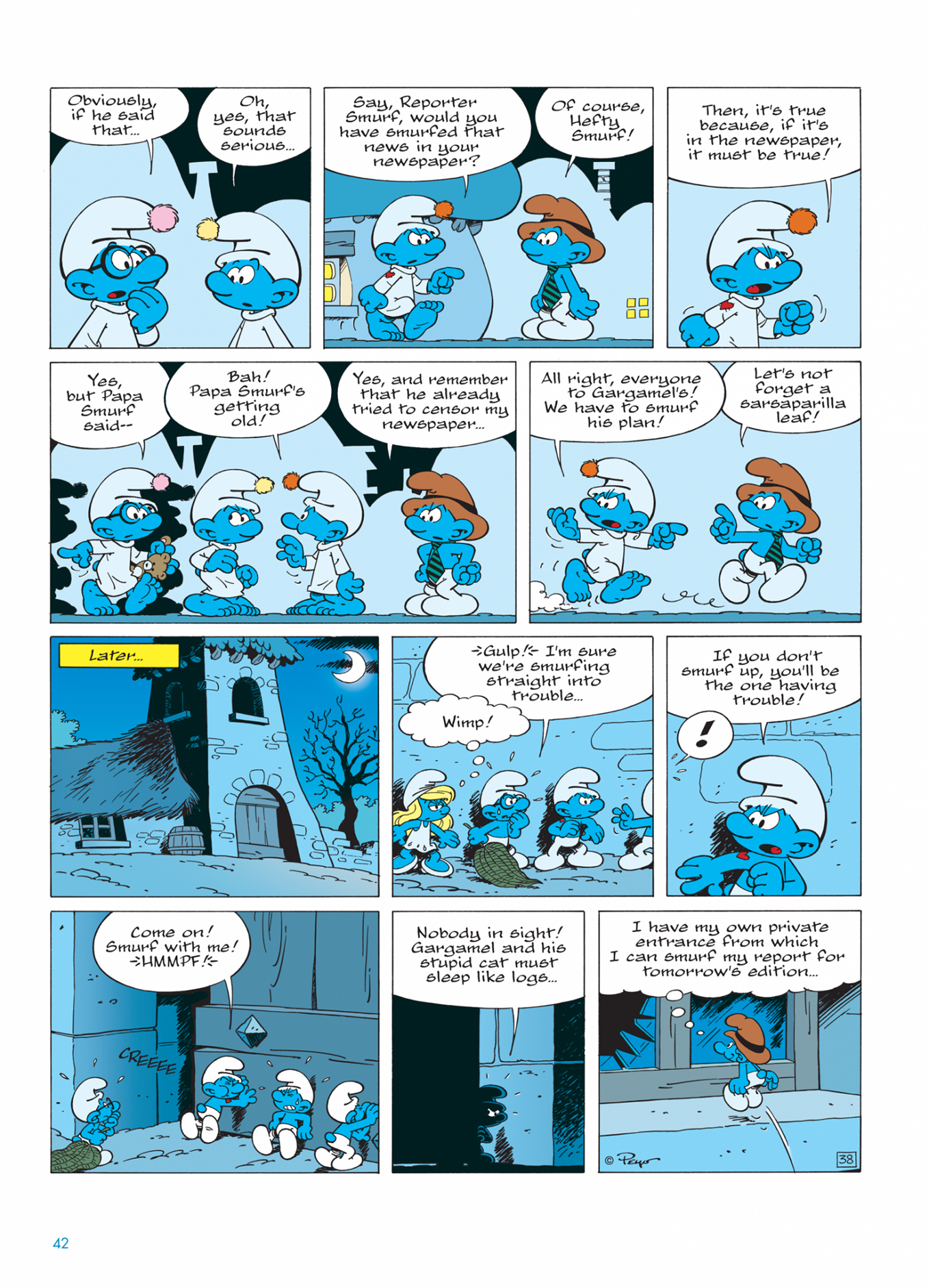 Read online The Smurfs comic -  Issue #24 - 42