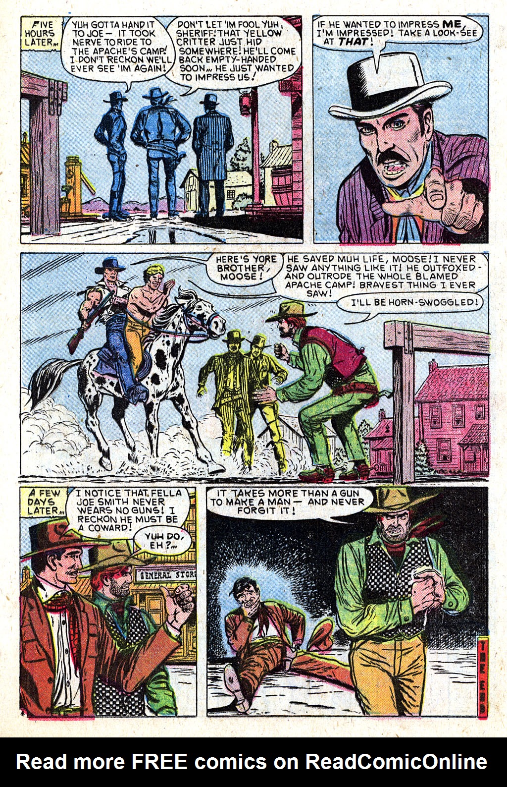 Read online The Outlaw Kid (1954) comic -  Issue #12 - 24
