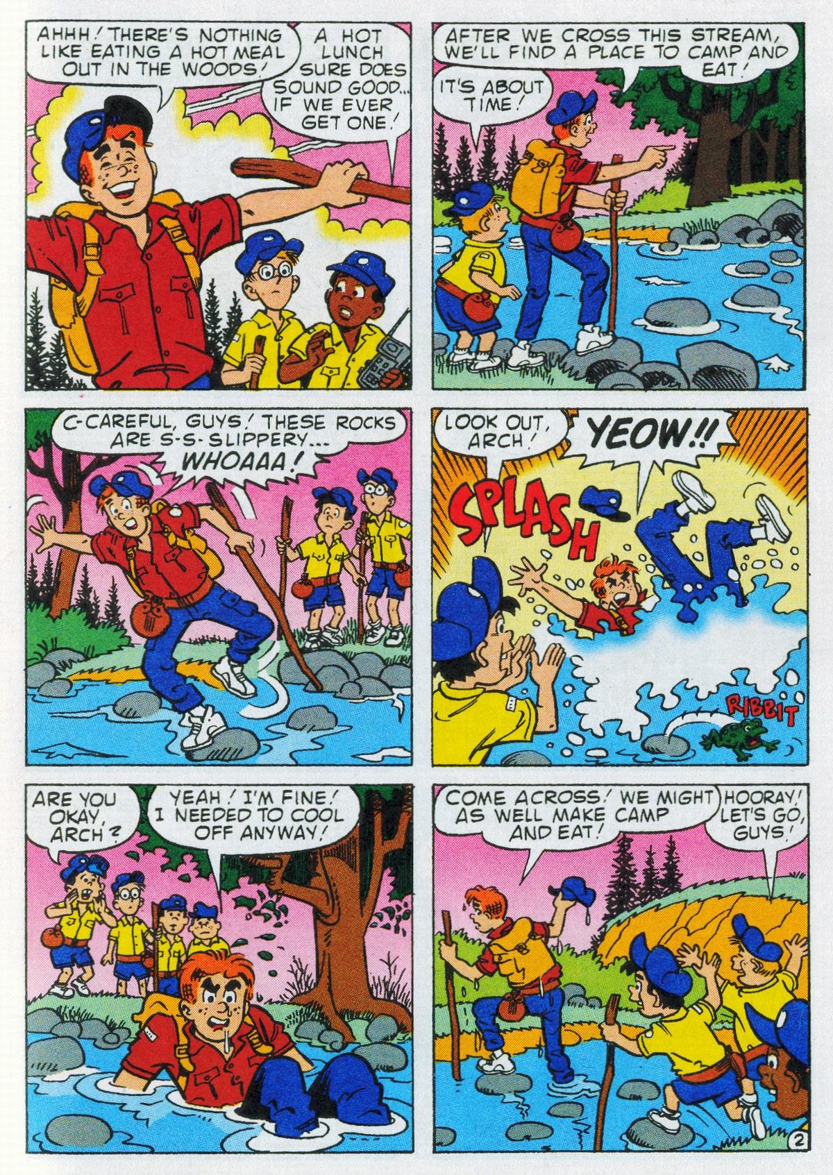 Read online Archie's Double Digest Magazine comic -  Issue #162 - 144