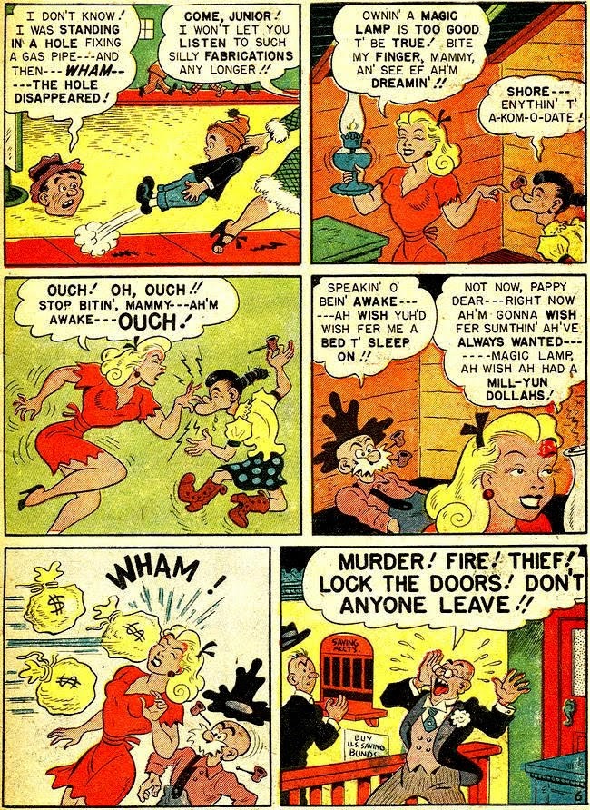 Read online Babe (1948) comic -  Issue #10 - 32