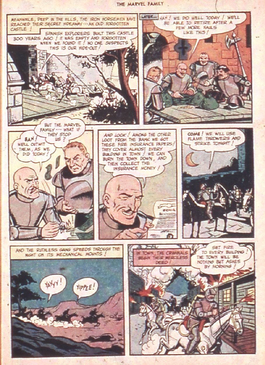 Read online The Marvel Family comic -  Issue #12 - 9