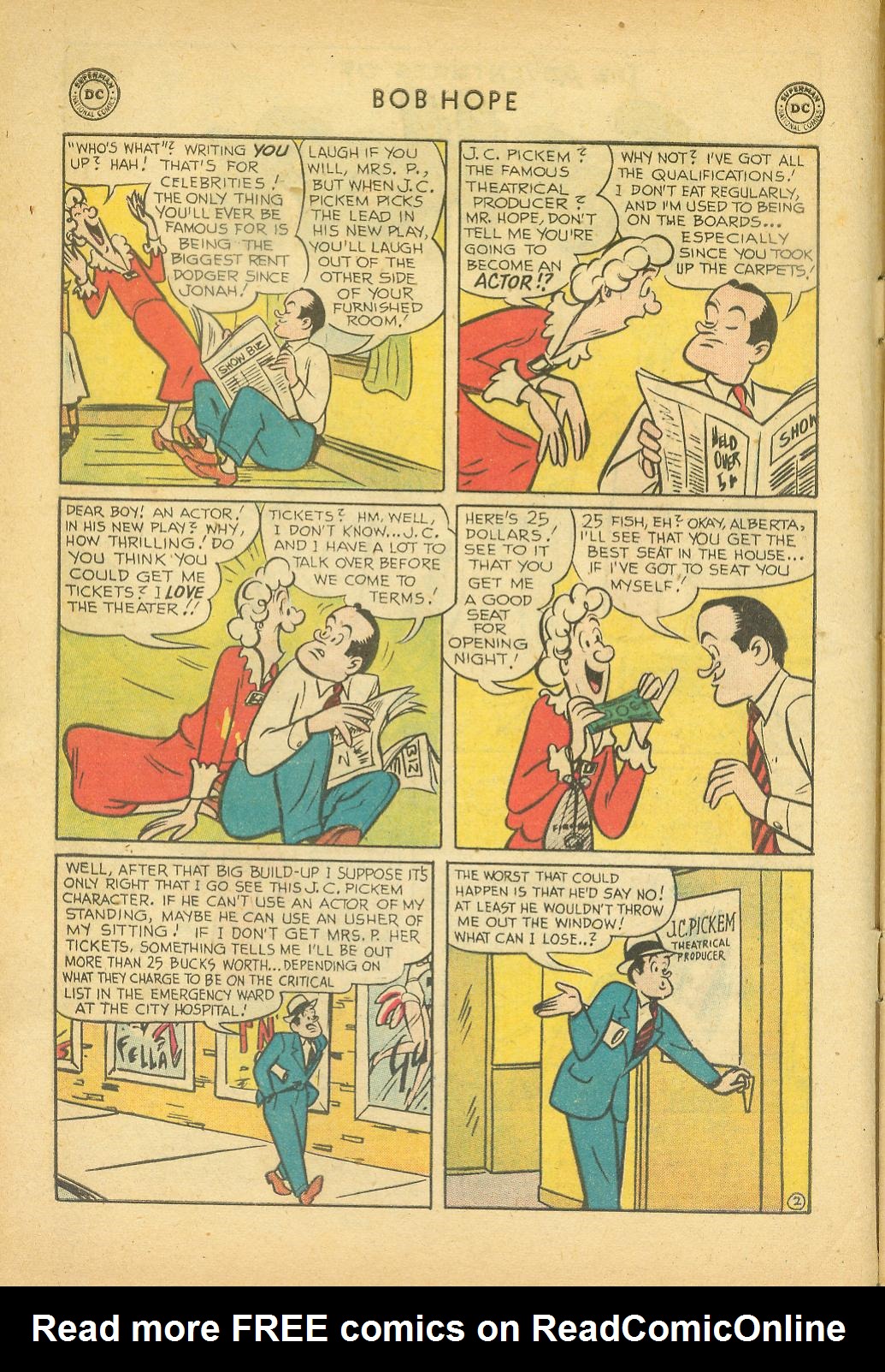 Read online The Adventures of Bob Hope comic -  Issue #49 - 4