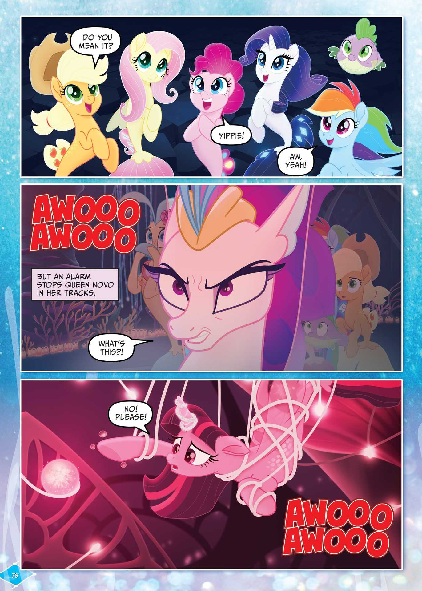 Read online My Little Pony: The Movie Adaptation comic -  Issue # TPB - 79