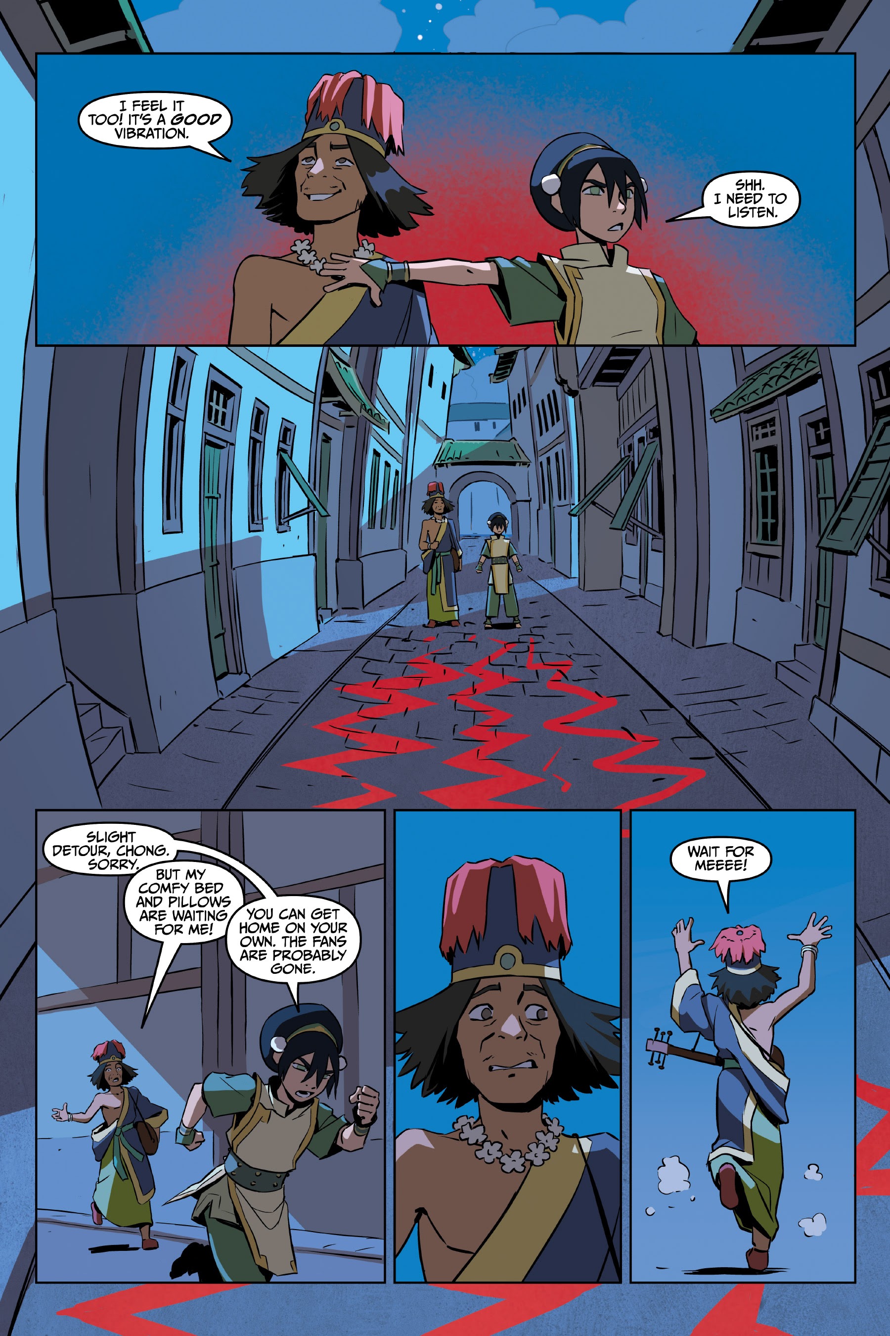Read online Nickelodeon Avatar: The Last Airbender - Toph Beifong's Metalbending Academy comic -  Issue # TPB - 43