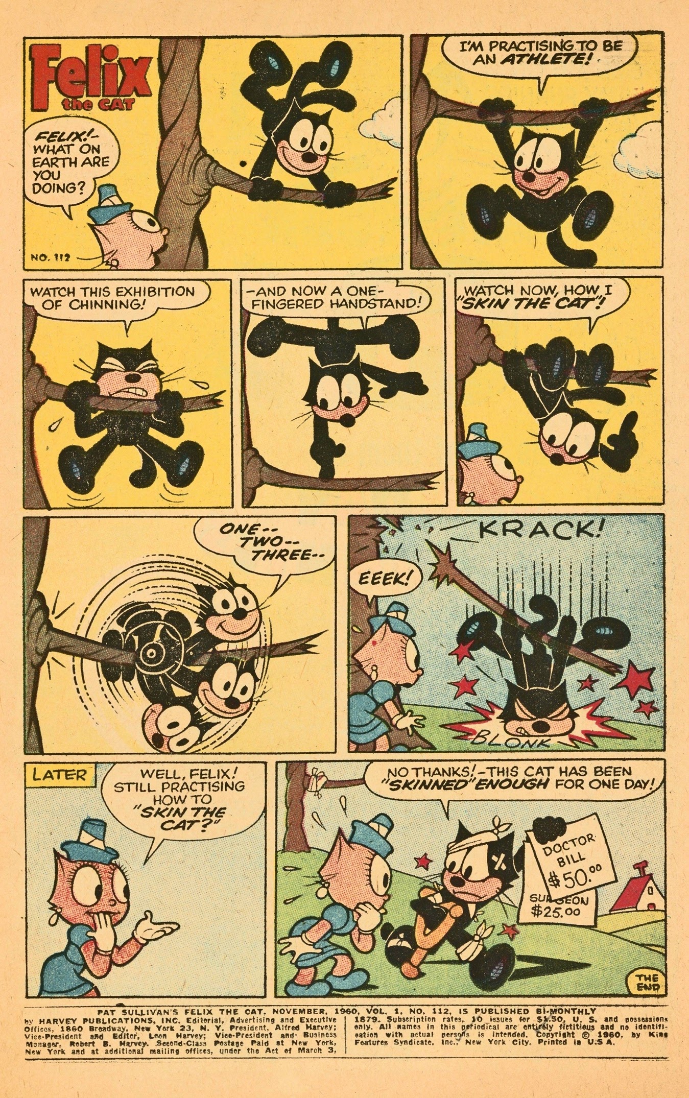 Read online Felix the Cat (1955) comic -  Issue #112 - 3