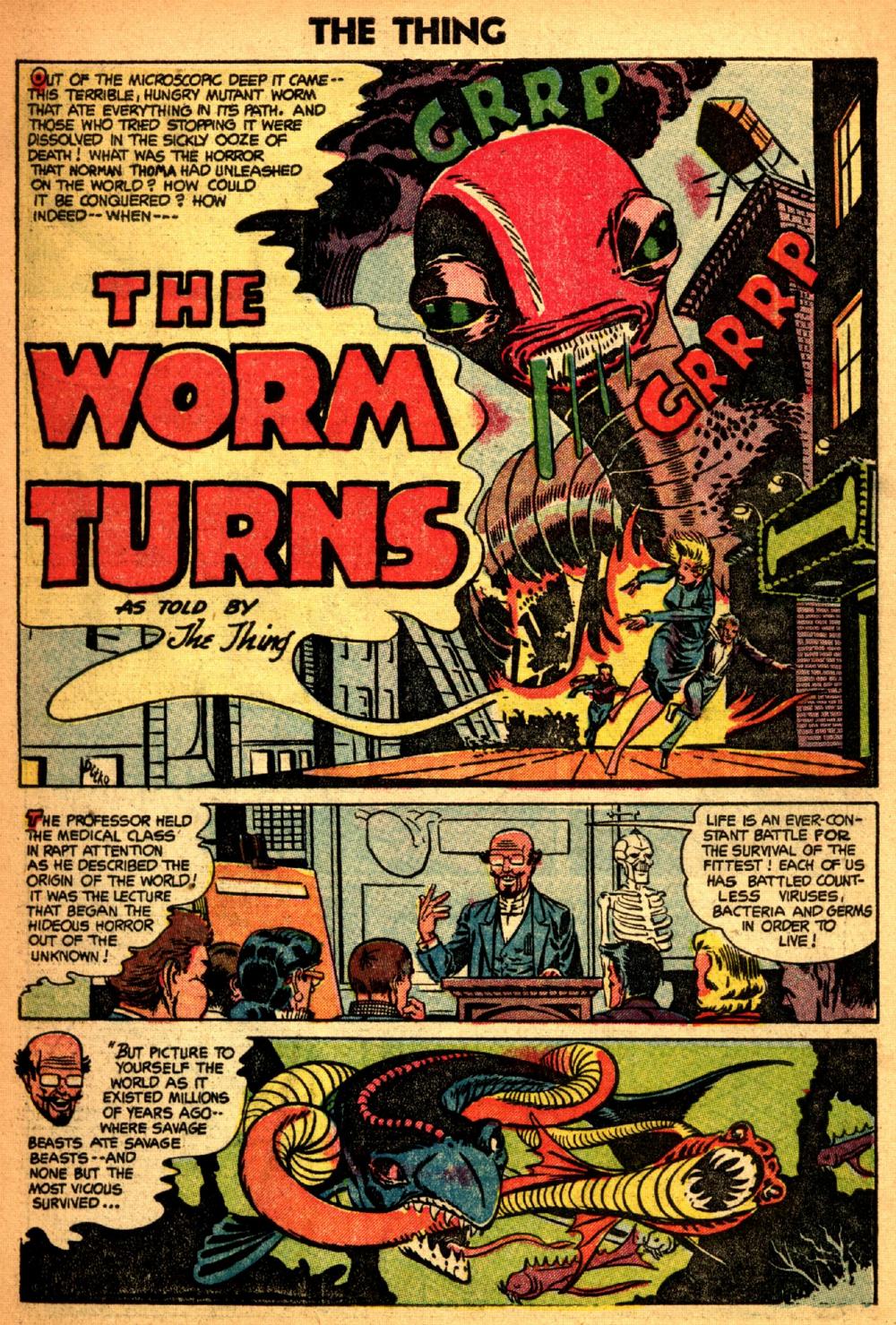Read online The Thing! (1952) comic -  Issue #15 - 3