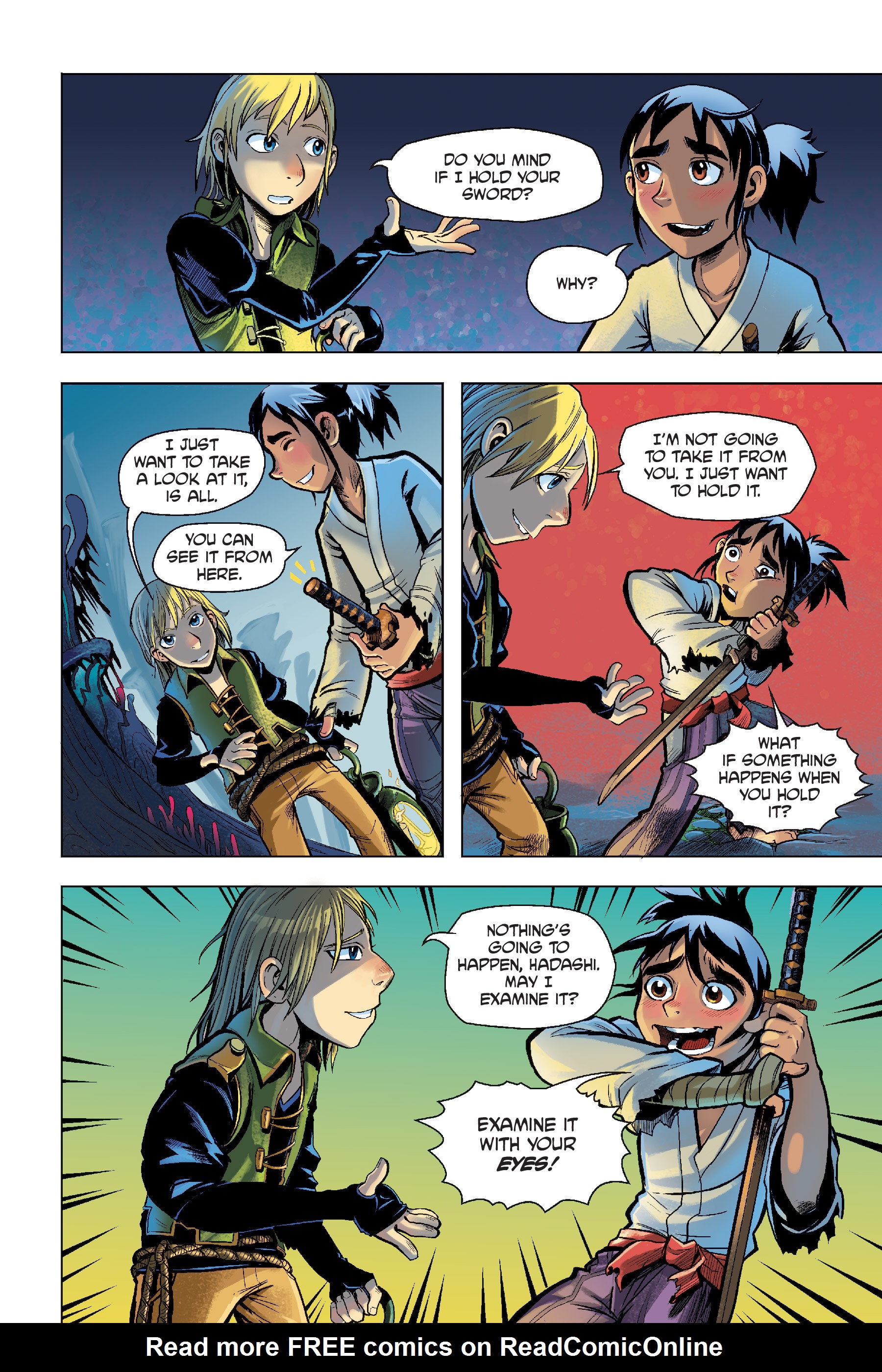 Read online Orphan Blade comic -  Issue #3 - 4