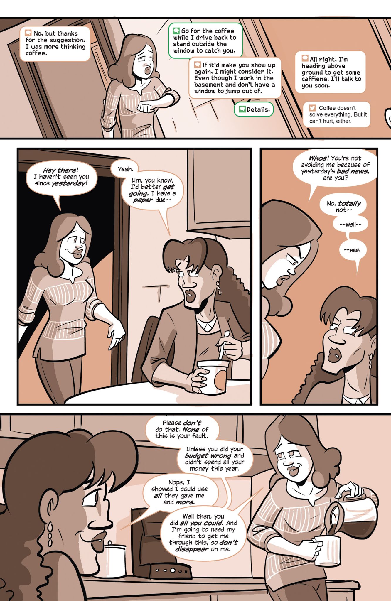 Read online Long Distance comic -  Issue #4 - 14