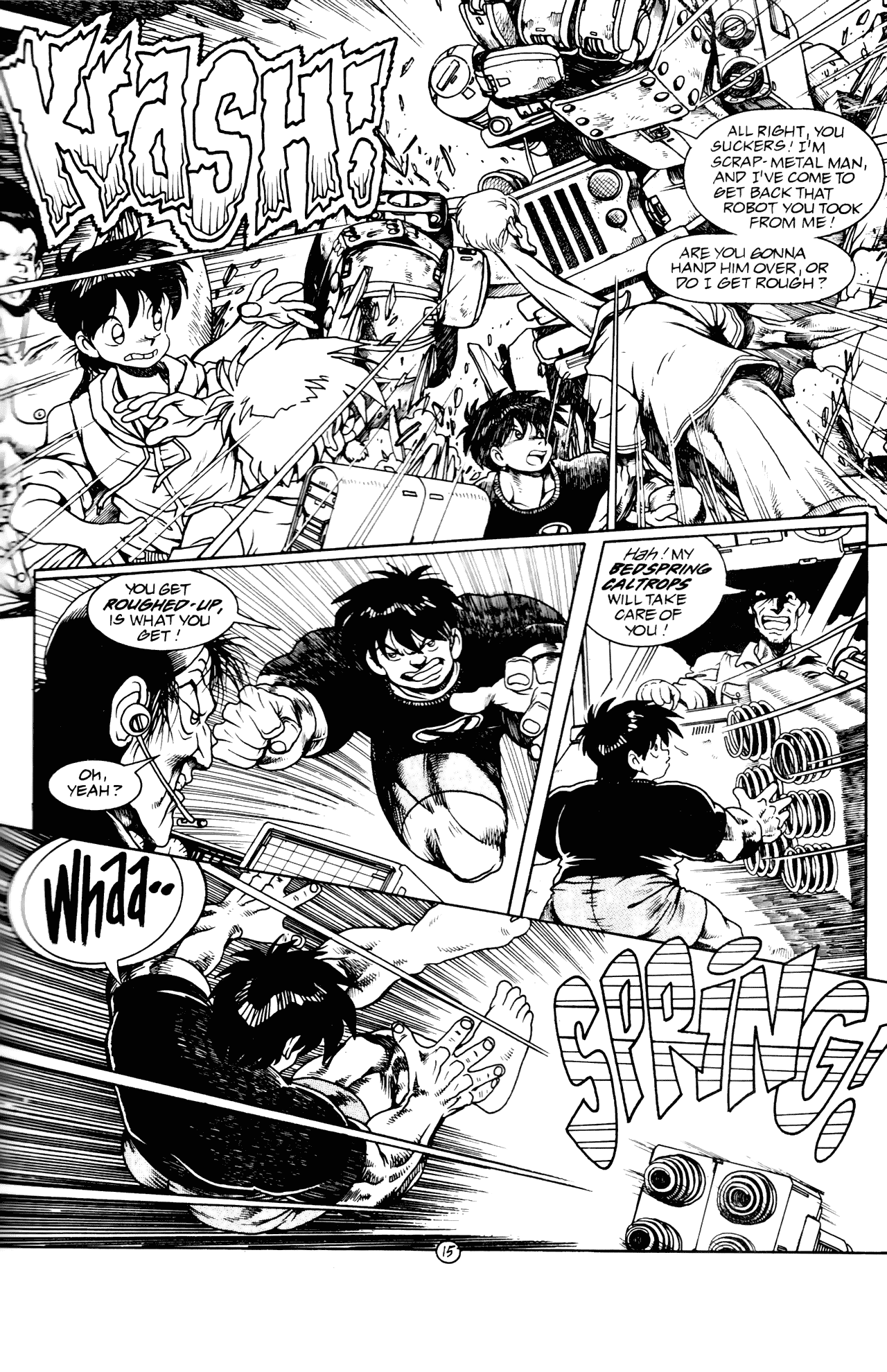Read online Ninja High School (1986) comic -  Issue #42 - 17
