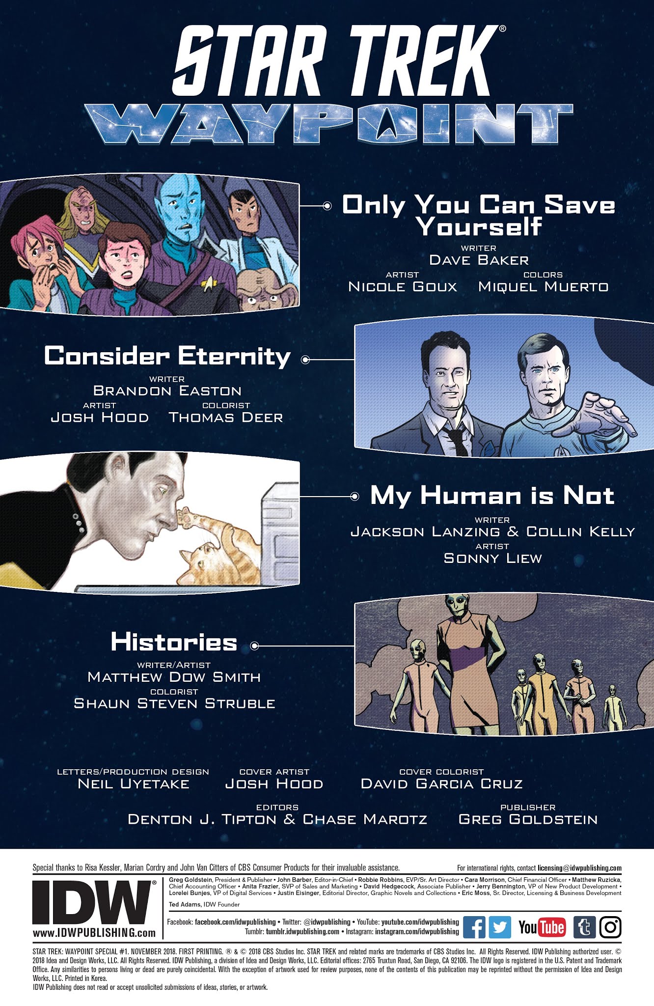 Read online Star Trek: Waypoint Special comic -  Issue # Full - 2