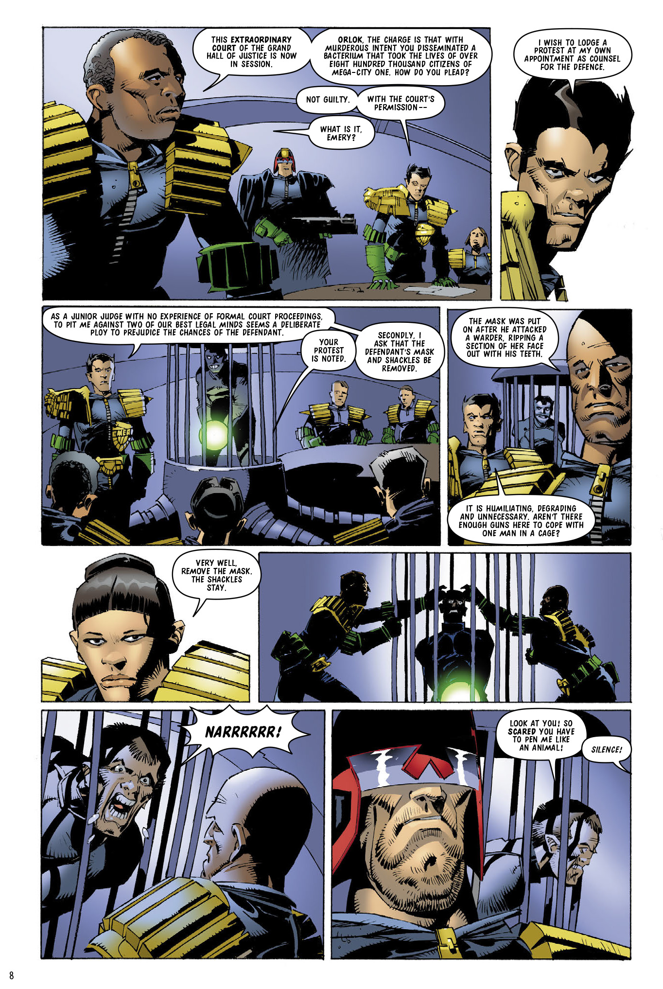 Read online Judge Dredd: The Complete Case Files comic -  Issue # TPB 37 (Part 1) - 10