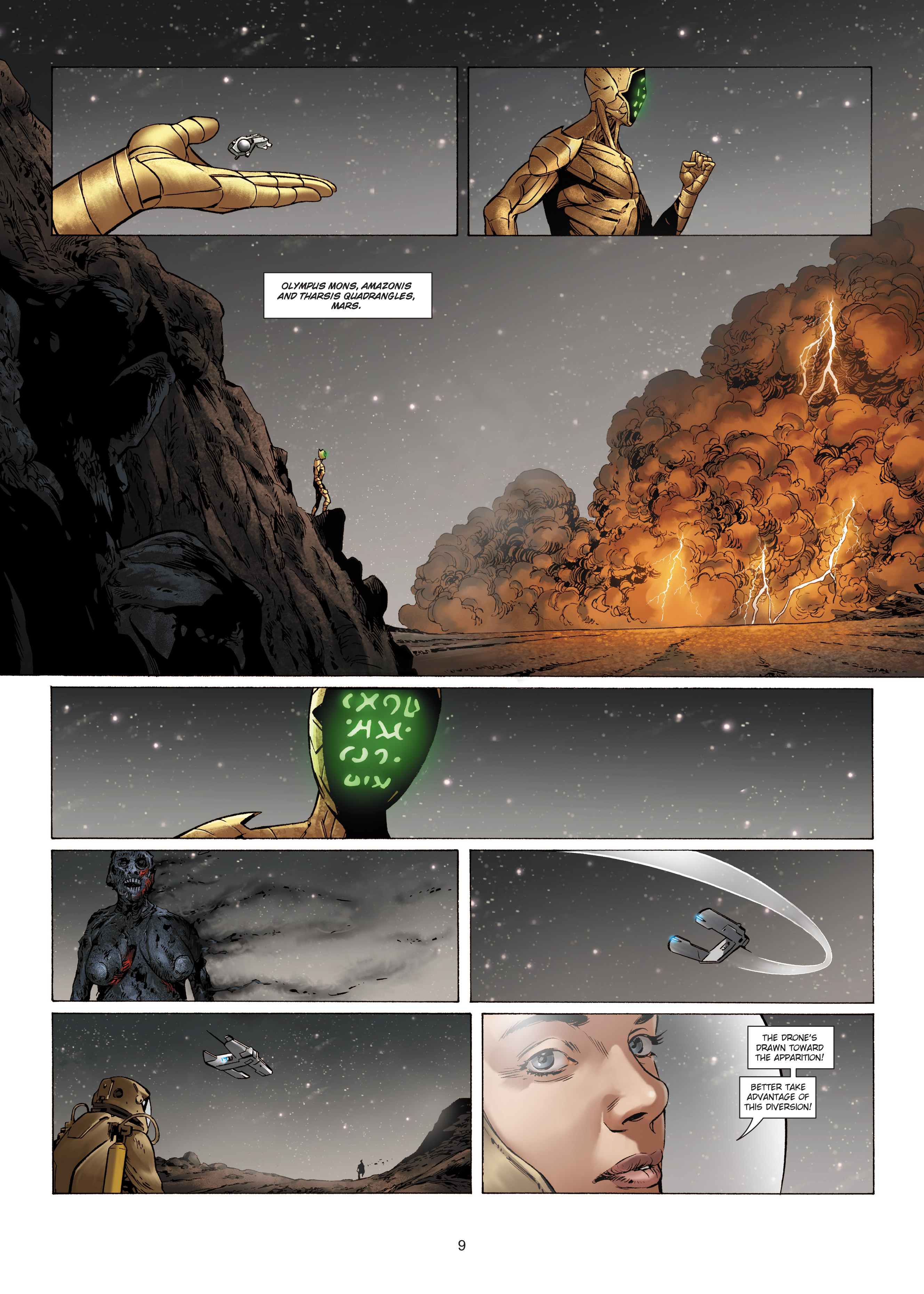 Read online Olympus Mons Vol. 1: Anomaly One comic -  Issue #6 - 9