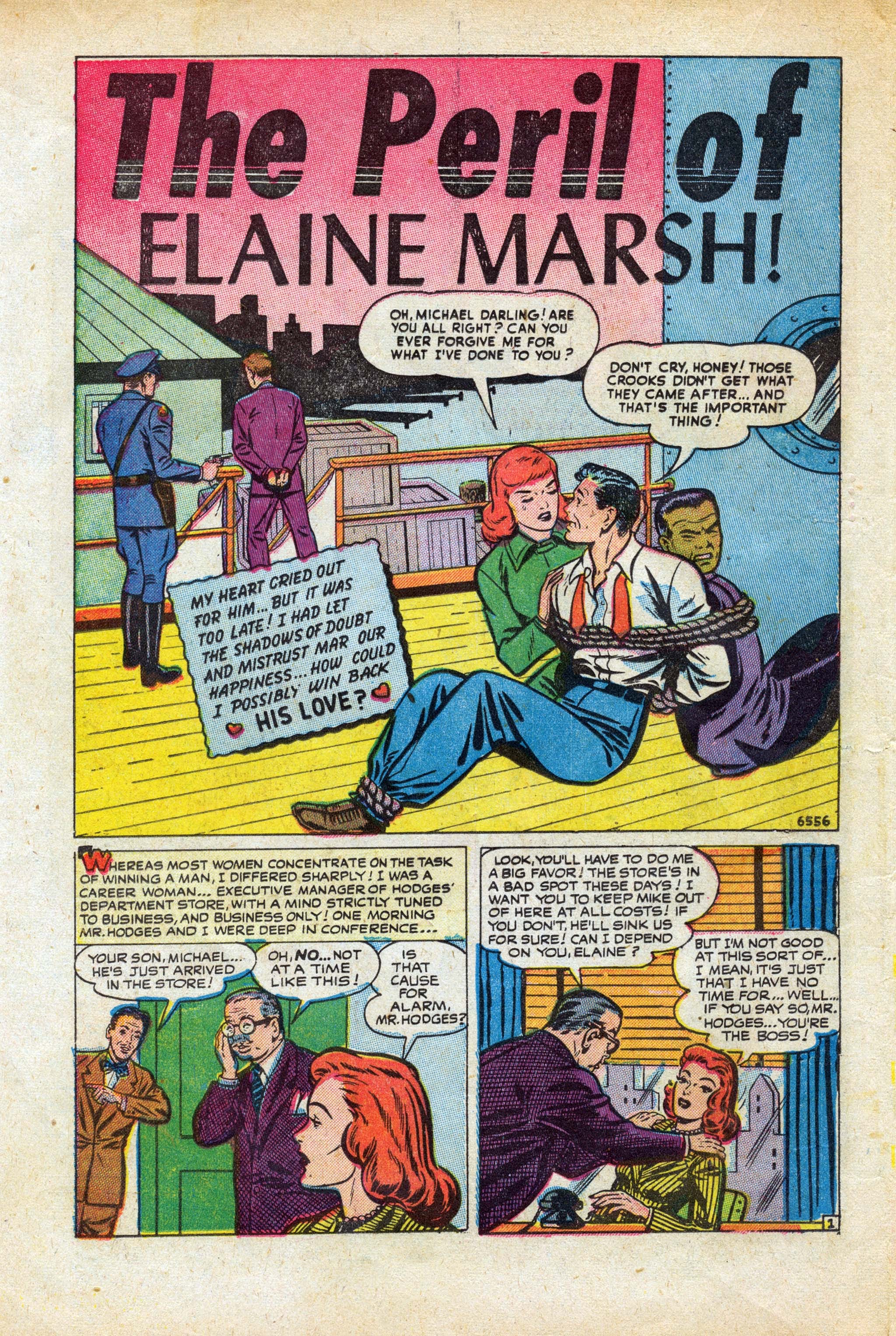 Read online Love Romances comic -  Issue #17 - 26