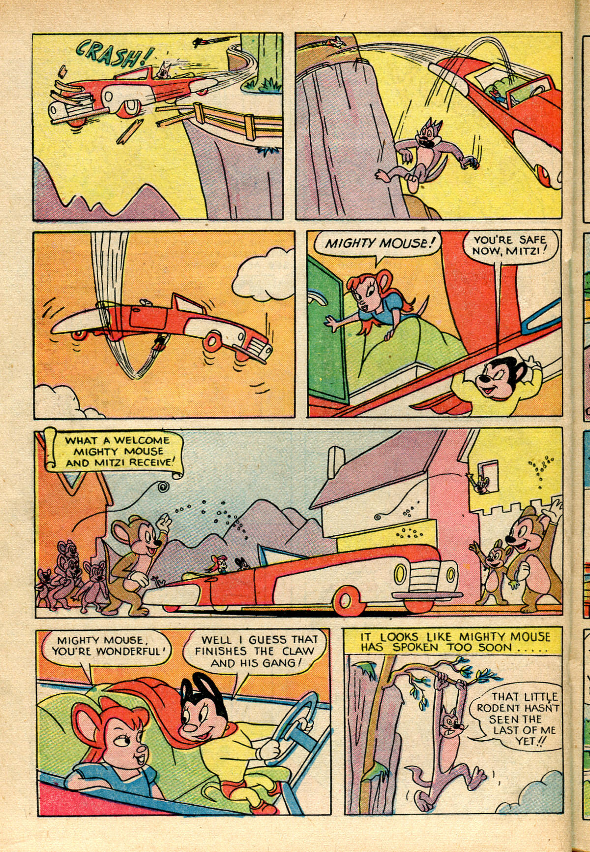 Read online Paul Terry's Mighty Mouse Comics comic -  Issue #20 - 28
