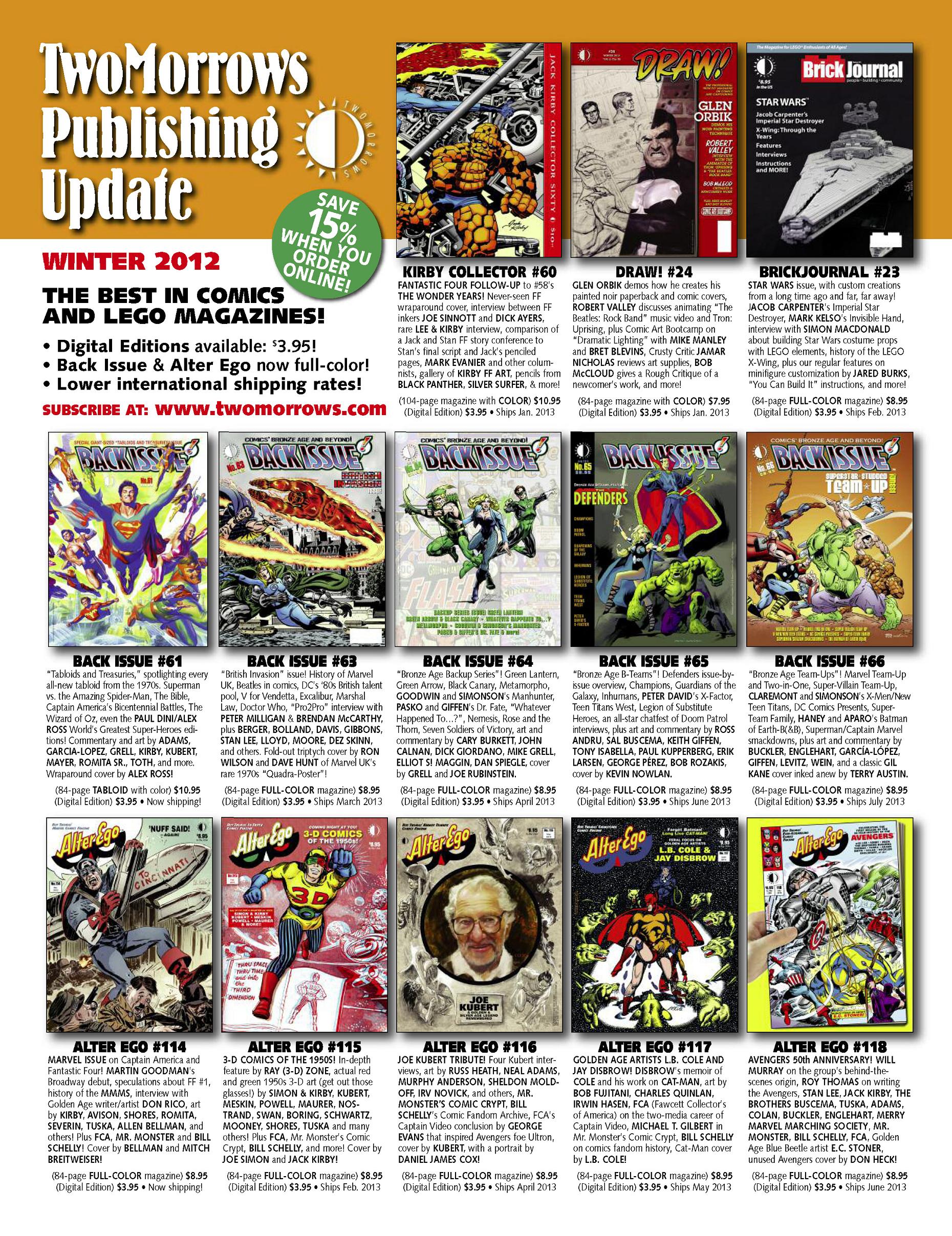 Read online Back Issue comic -  Issue #62 - 83