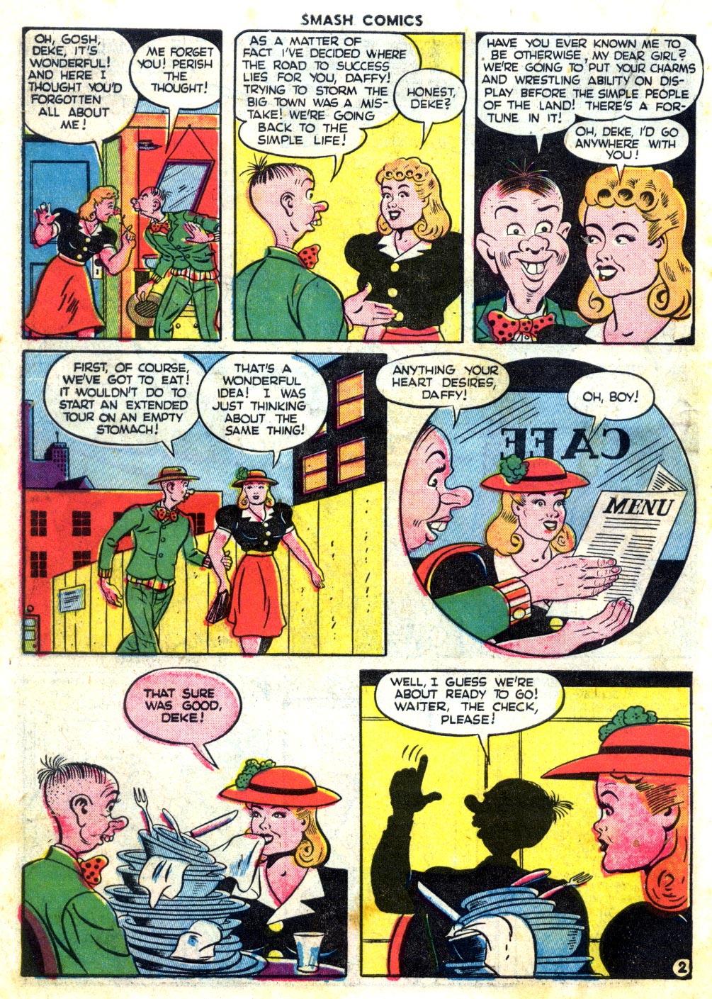 Read online Smash Comics comic -  Issue #48 - 32