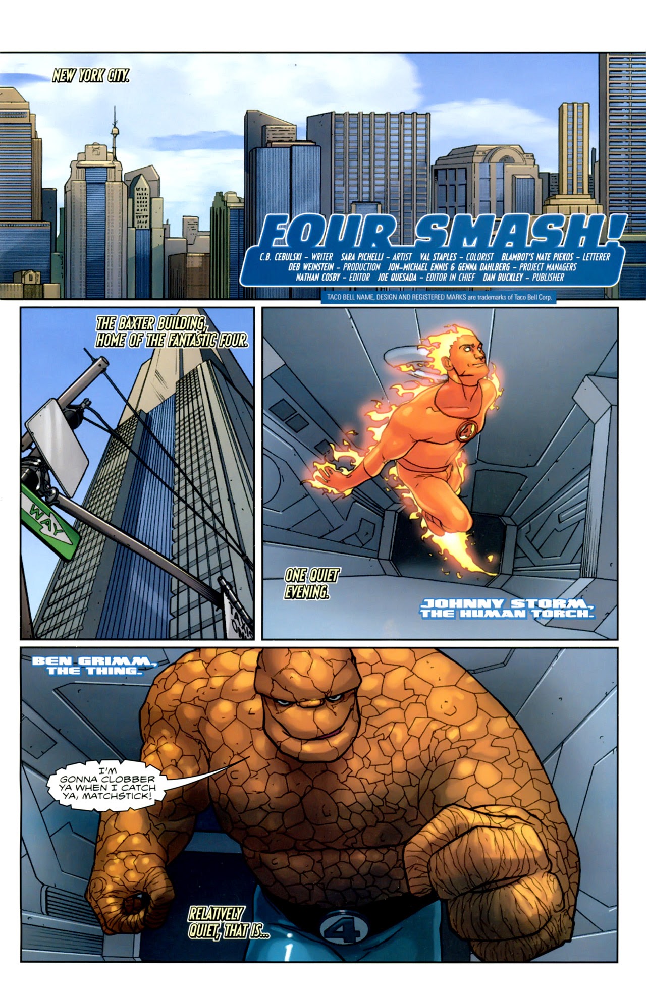 Read online Fantastic Four [Taco Bell] comic -  Issue # Full - 3