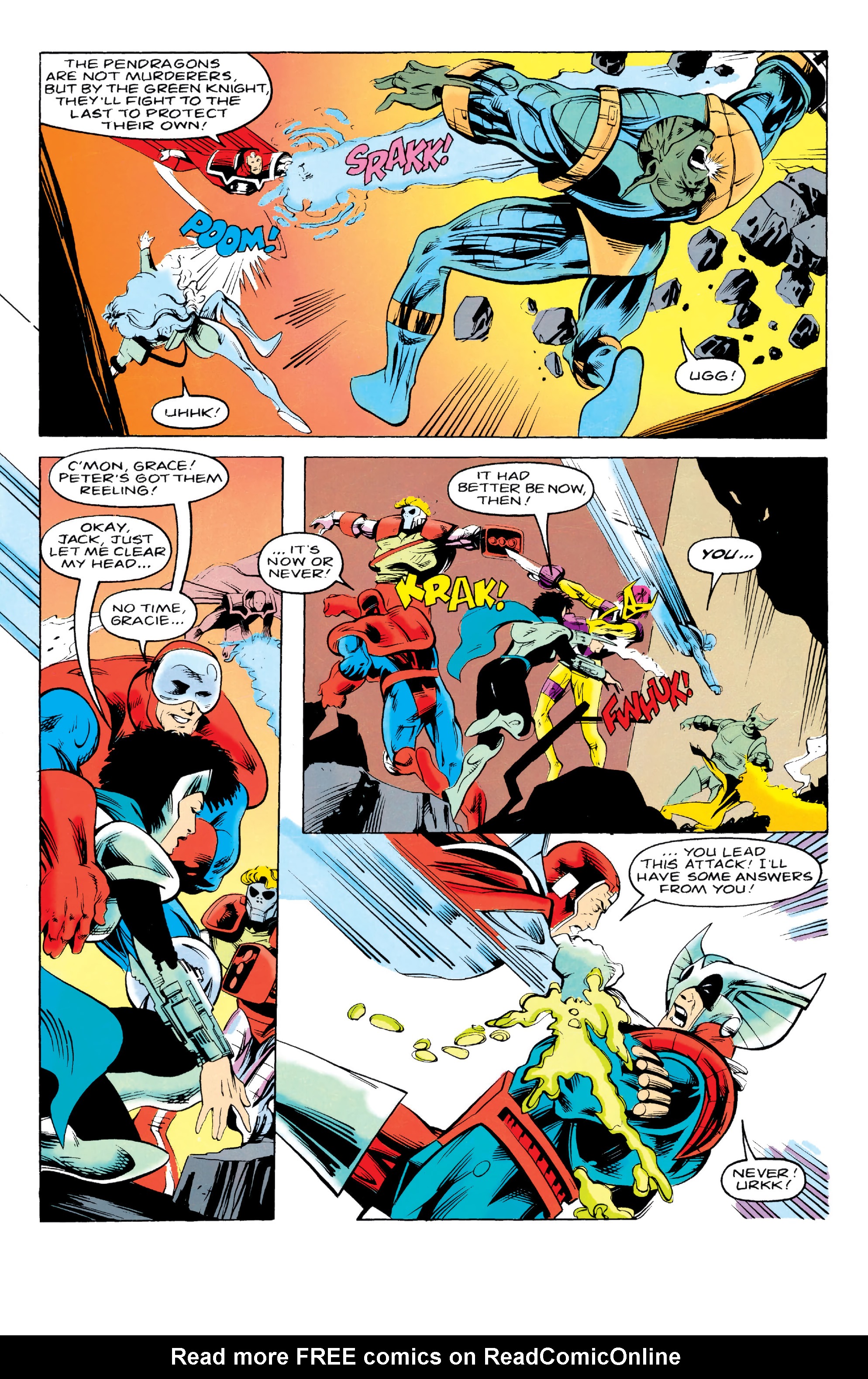 Read online Knights of Pendragon Omnibus comic -  Issue # TPB (Part 9) - 40