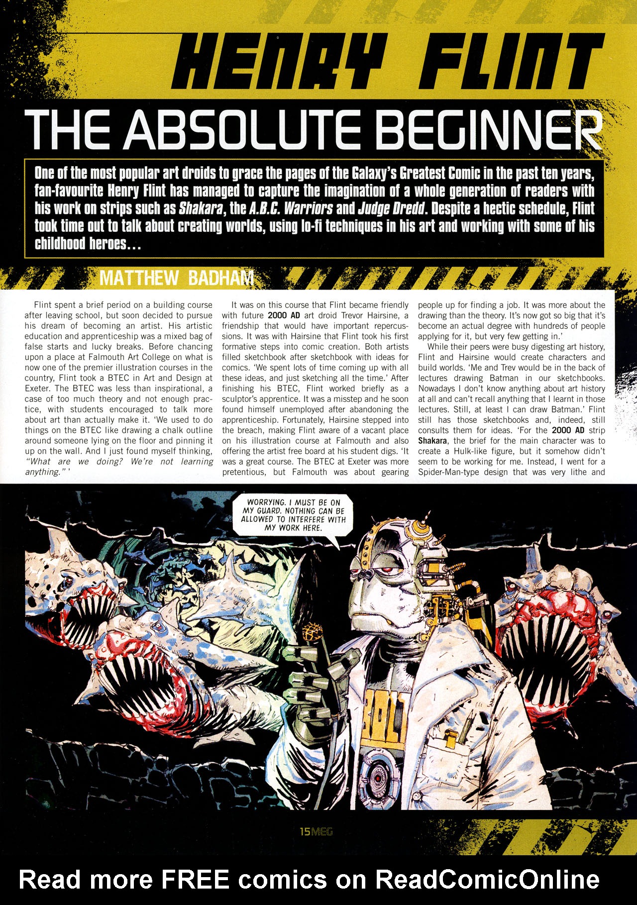 Read online Judge Dredd Megazine (Vol. 5) comic -  Issue #258 - 14