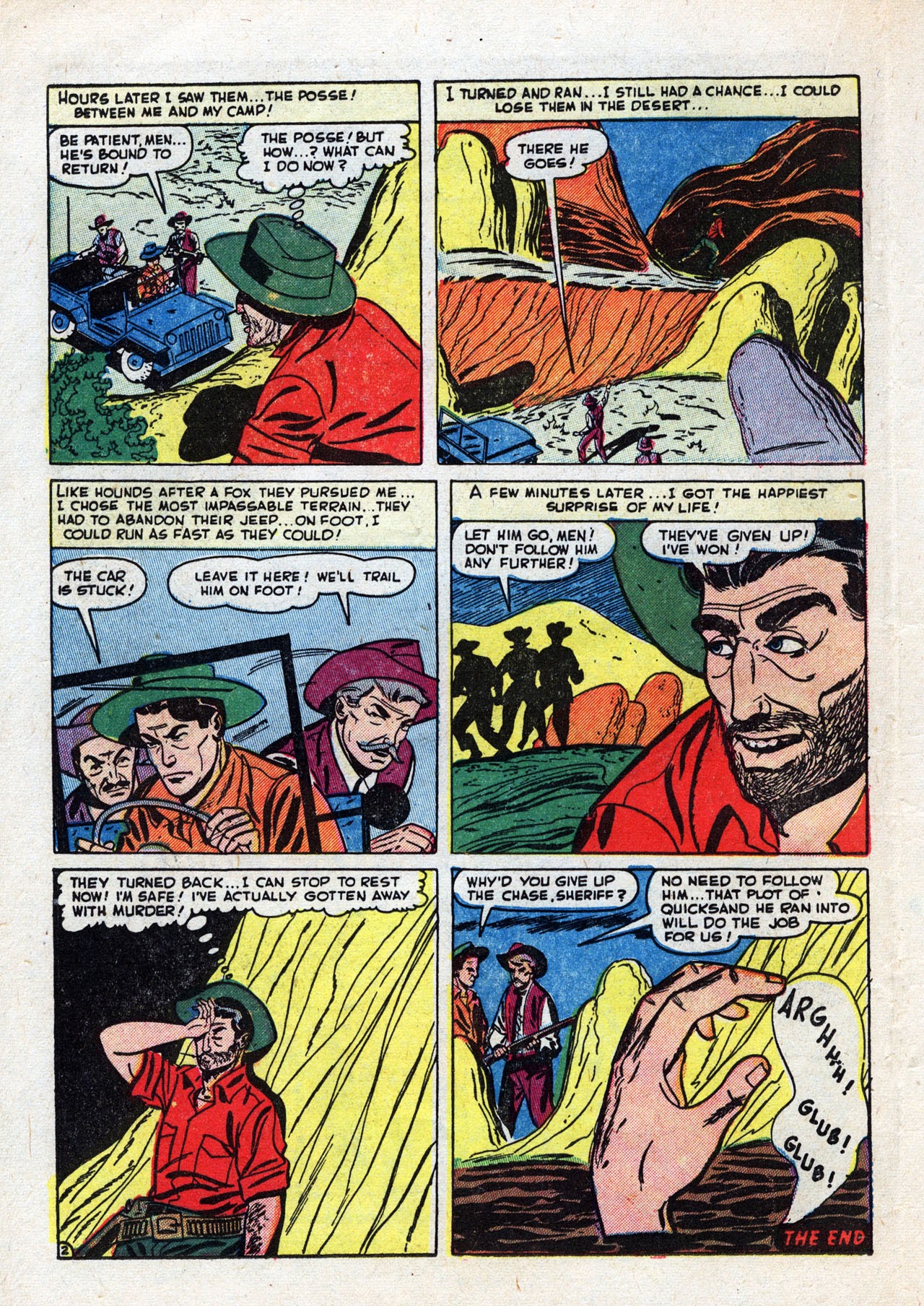 Read online Western Thrillers (1954) comic -  Issue #3 - 22