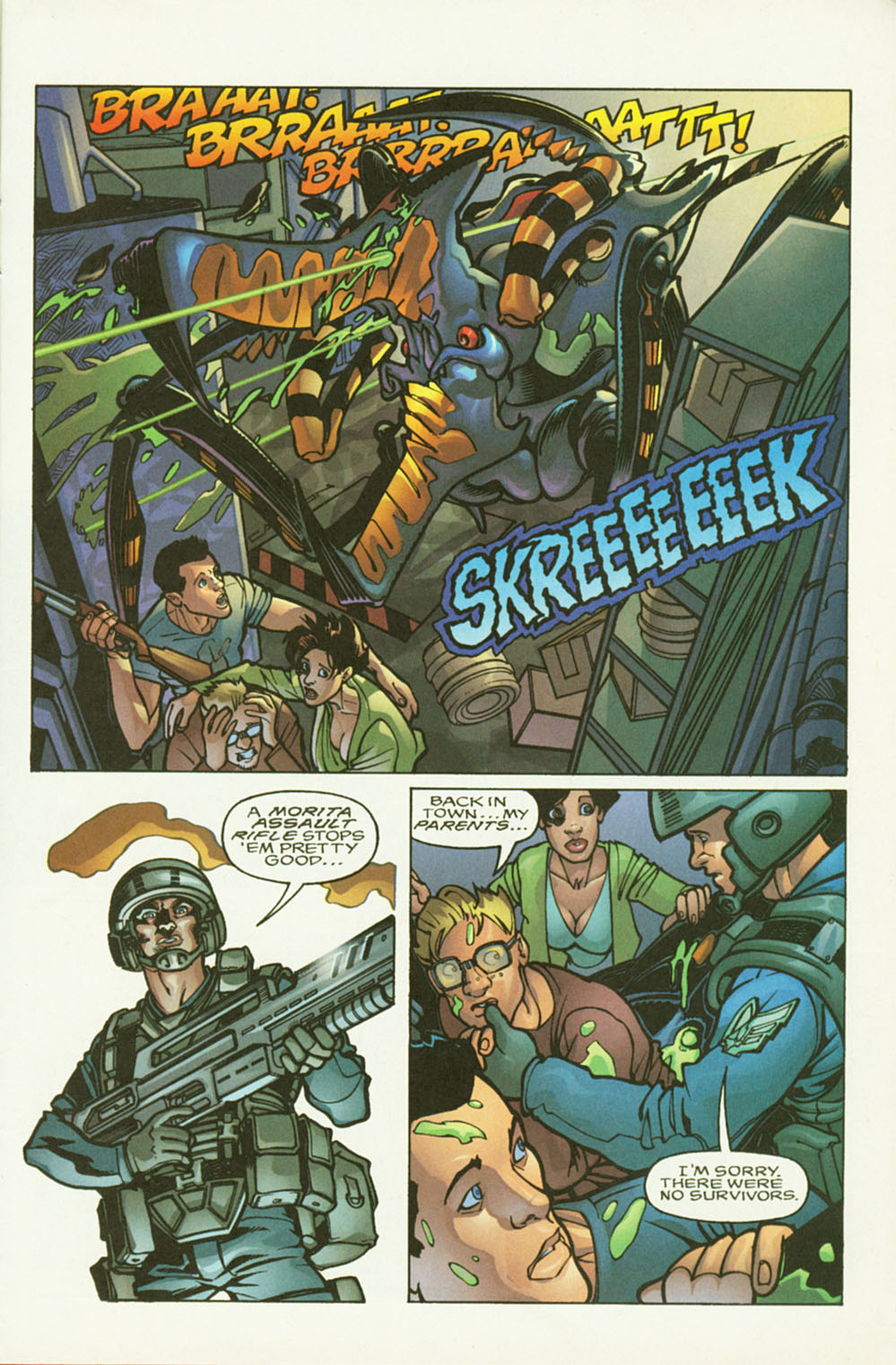 Read online Starship Troopers: Dominant Species comic -  Issue #1 - 23