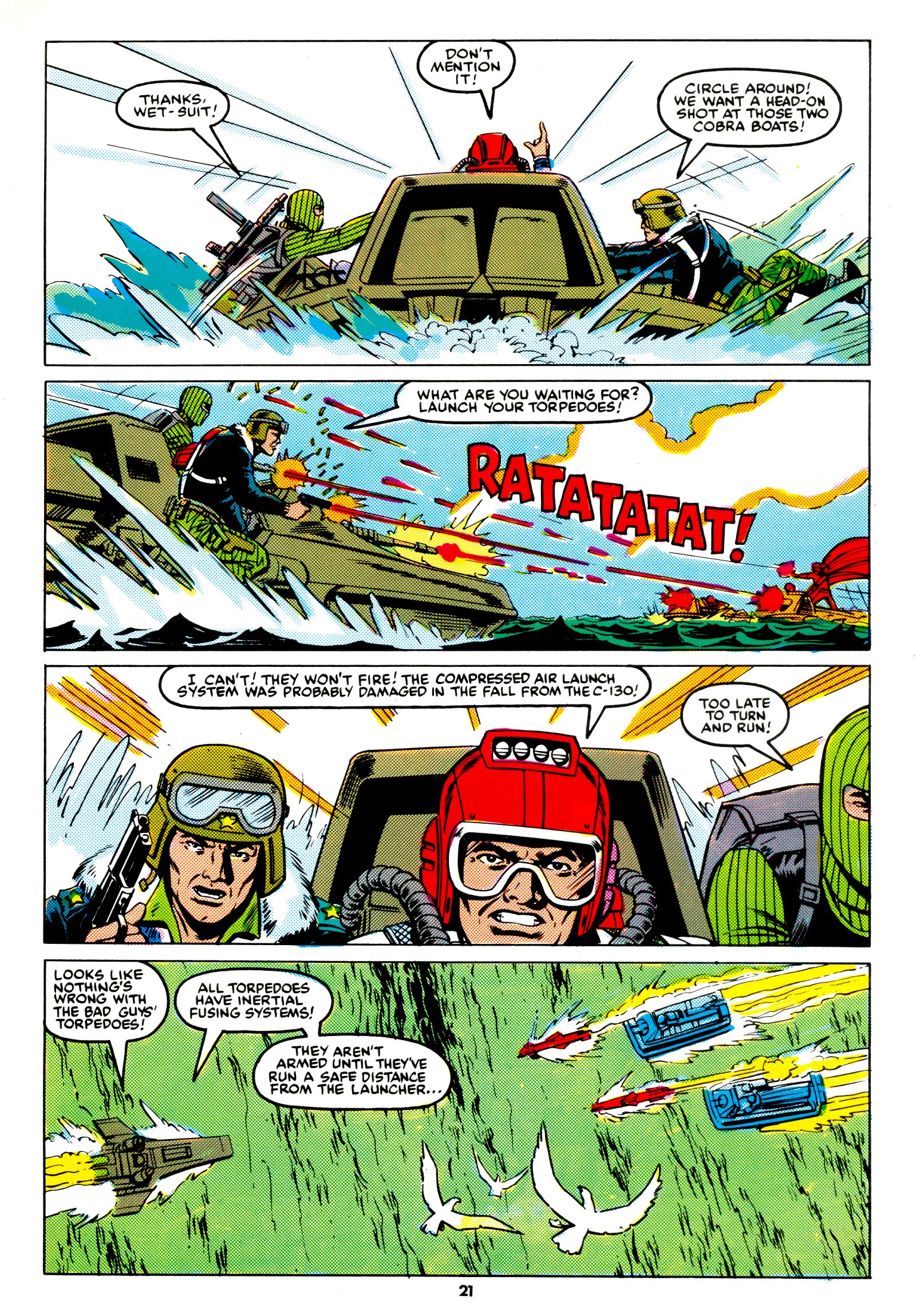 Read online Action Force comic -  Issue #49 - 21