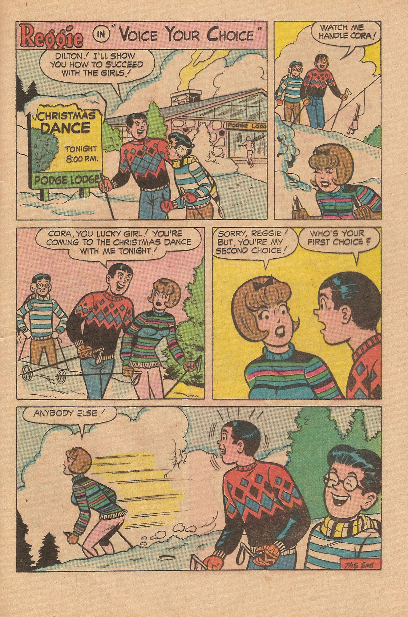 Read online Reggie's Wise Guy Jokes comic -  Issue #4 - 21