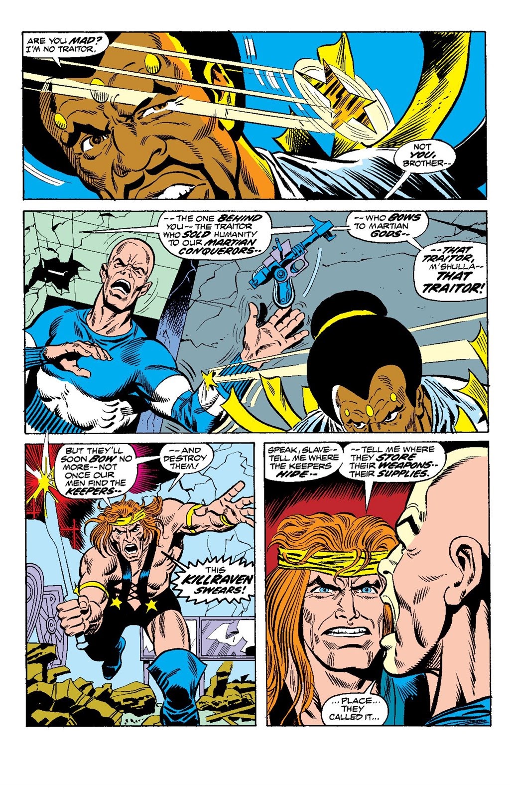 Read online Killraven Epic Collection: Warrior of the Worlds comic -  Issue # TPB (Part 1) - 52