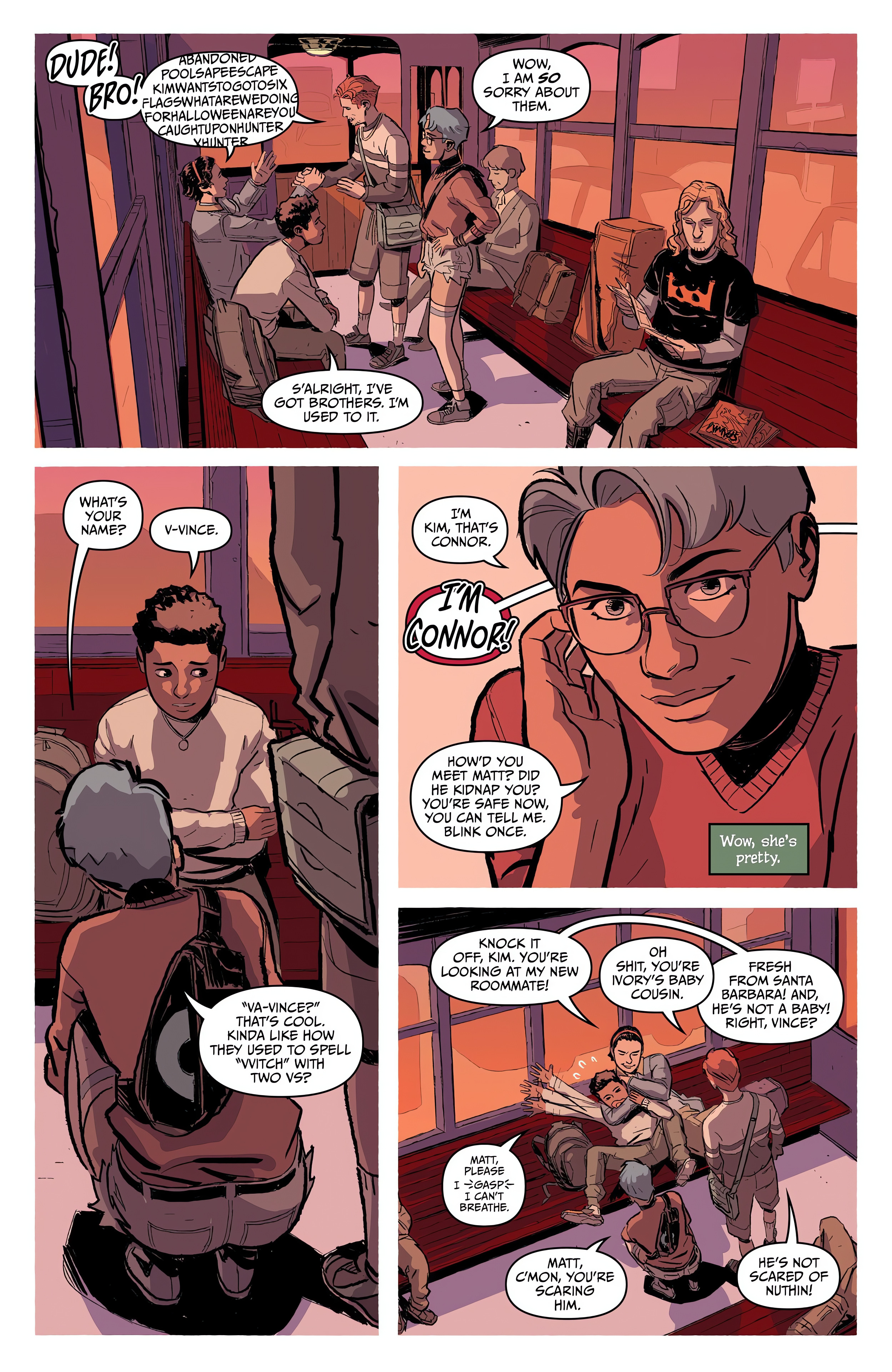 Read online Nights comic -  Issue #1 - 5