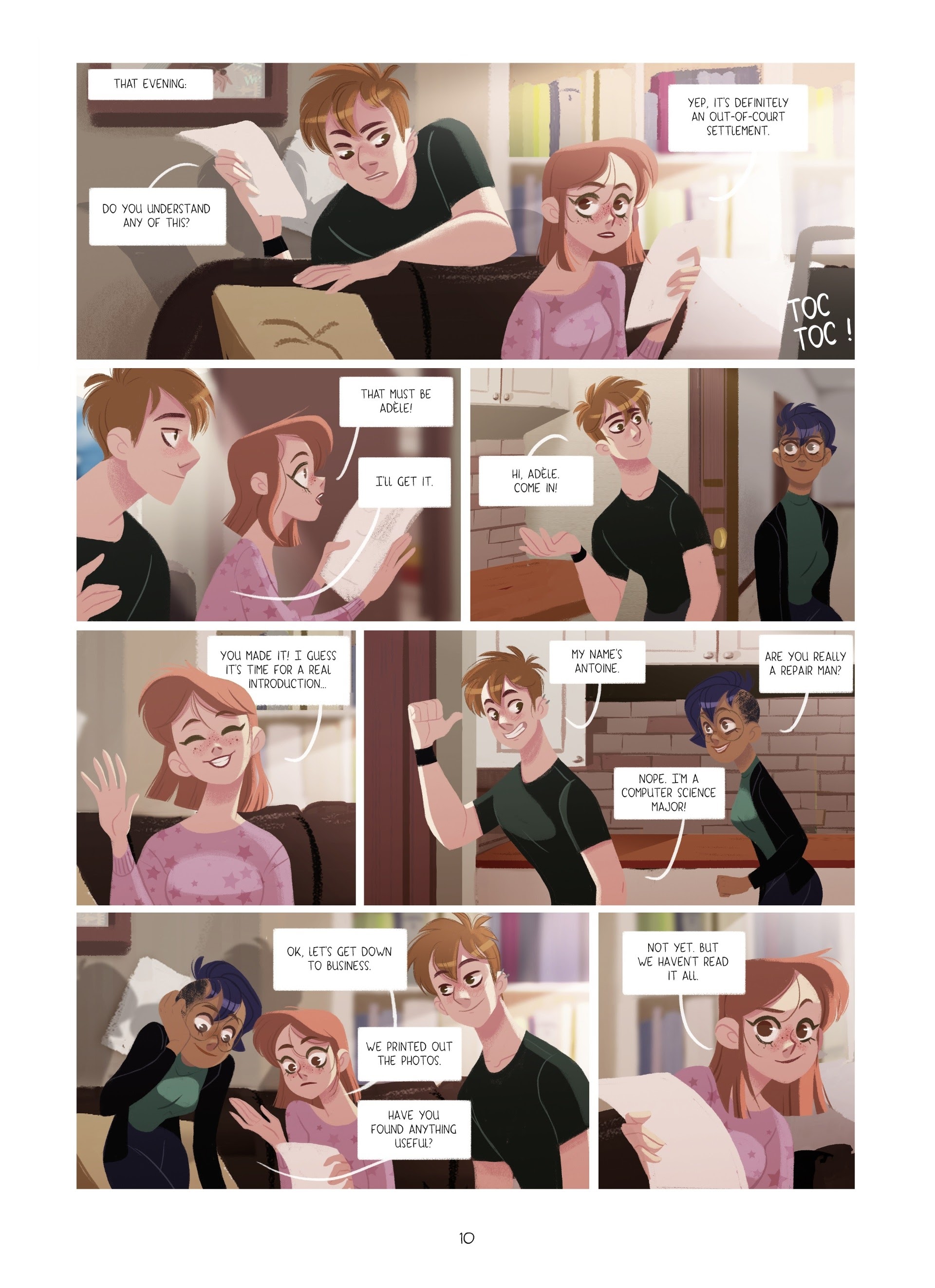 Read online Through Lya's Eyes comic -  Issue #2 - 10