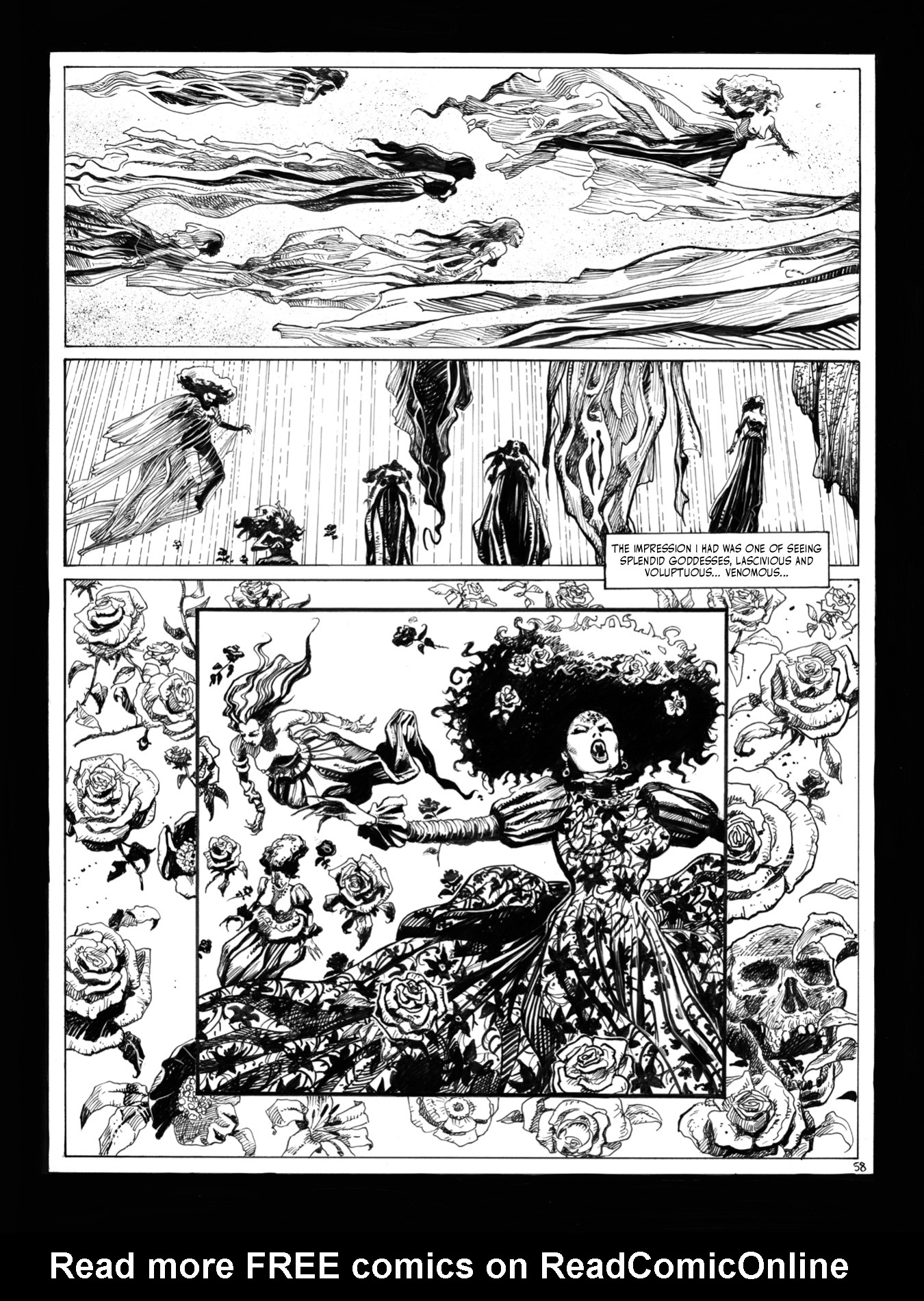 Read online Bram Stoker's Dracula by Georges Bess comic -  Issue # TPB (Part 1) - 57