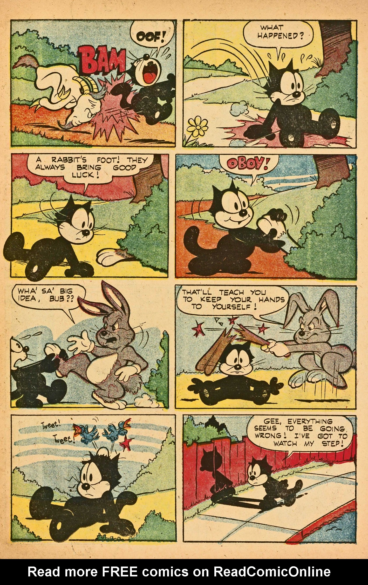 Read online Felix the Cat (1951) comic -  Issue #34 - 13