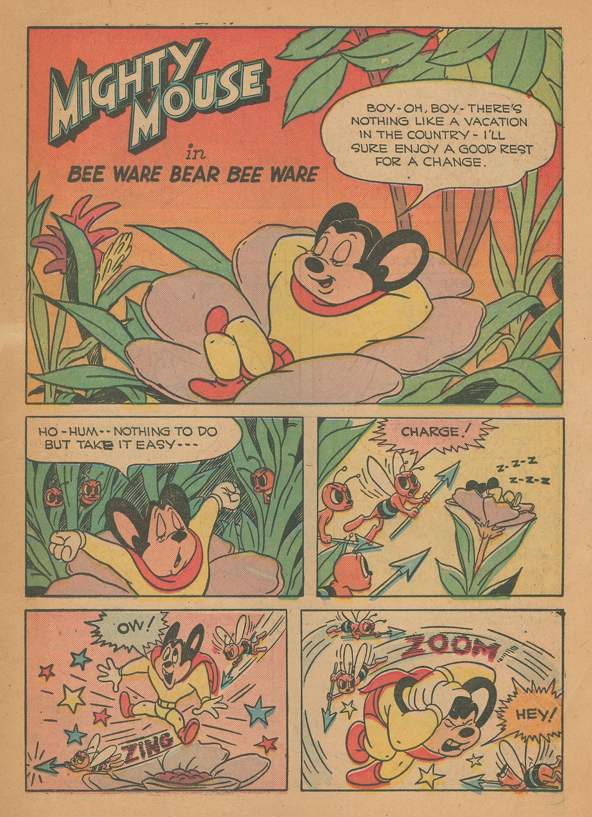 Read online Paul Terry's Mighty Mouse Comics comic -  Issue #24 - 11