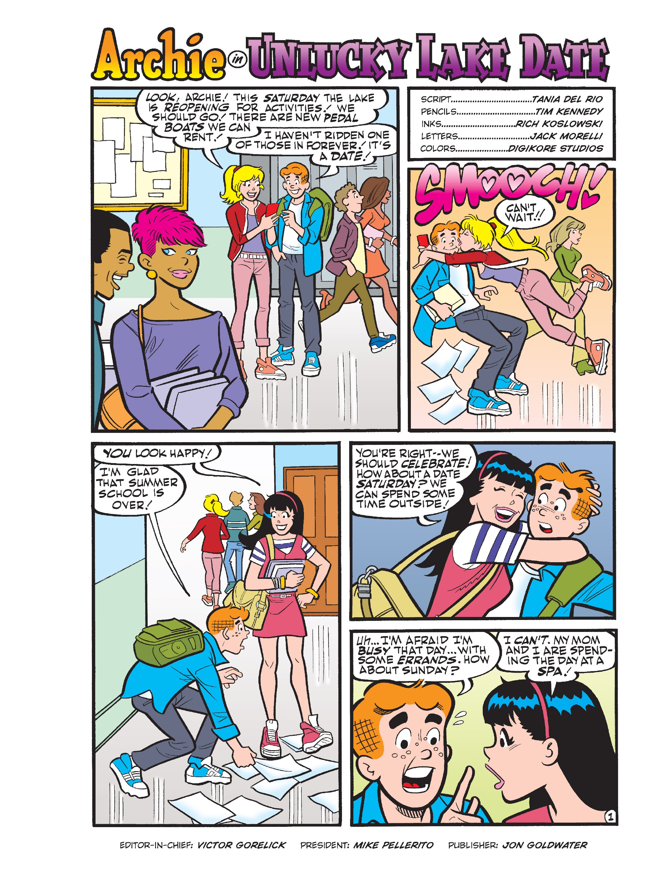 Read online Archie's Double Digest Magazine comic -  Issue #263 - 2