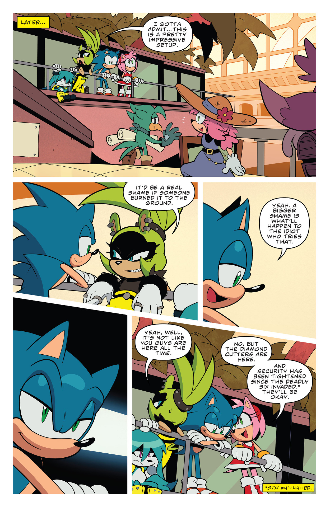 Read online Sonic the Hedgehog (2018) comic -  Issue #67 - 21