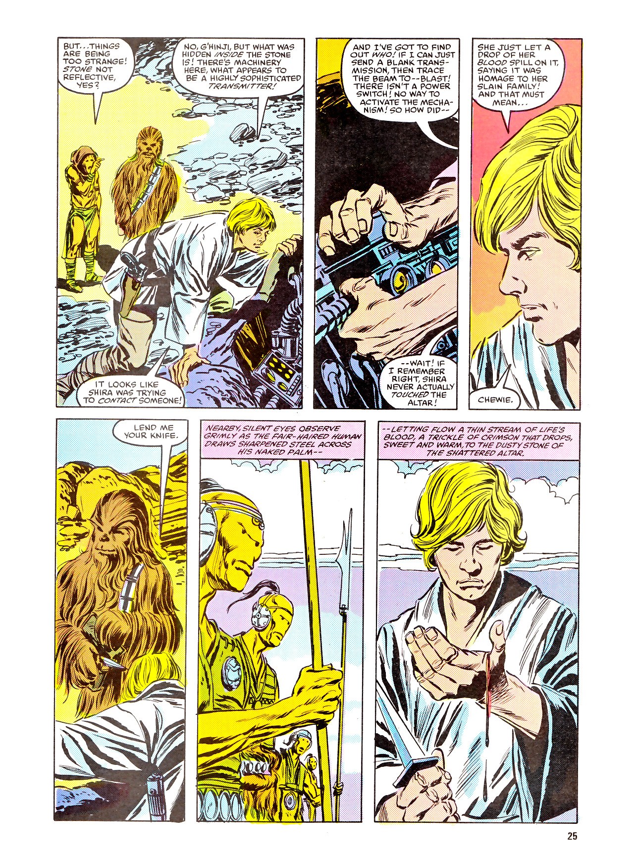 Read online Return of the Jedi comic -  Issue #119 - 25