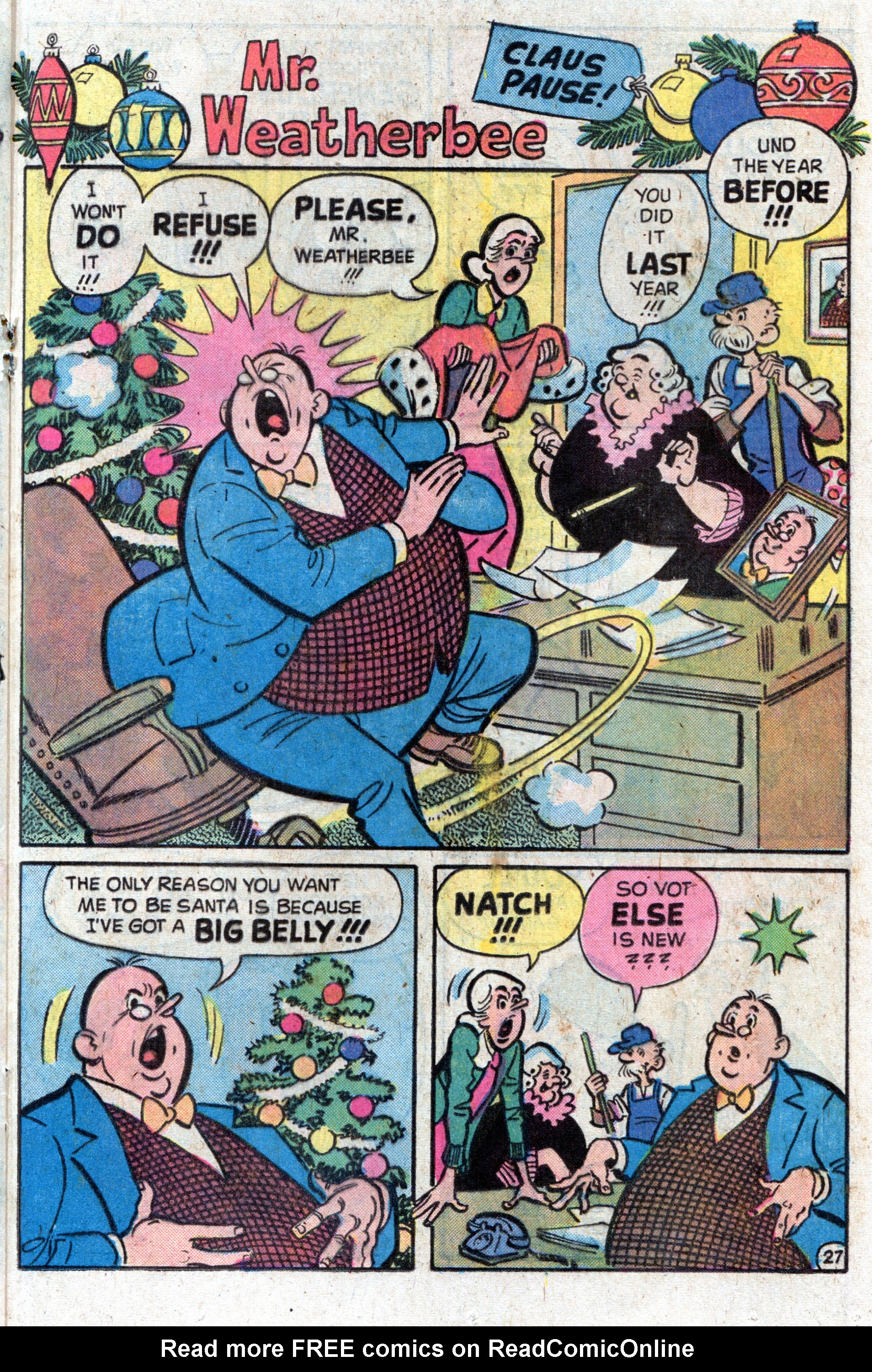 Read online Christmas with Archie comic -  Issue # Full - 29