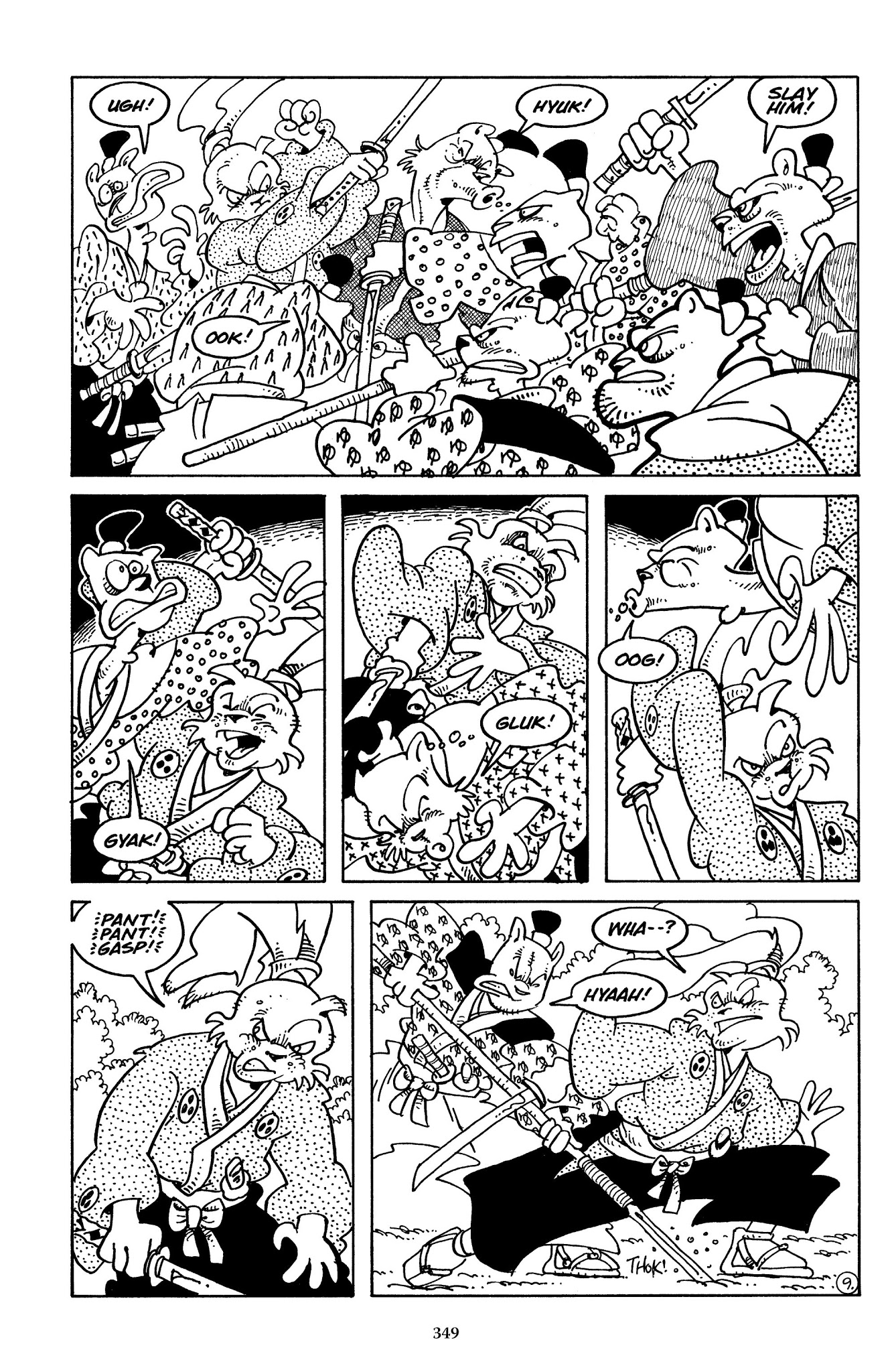 Read online The Usagi Yojimbo Saga comic -  Issue # TPB 2 - 344
