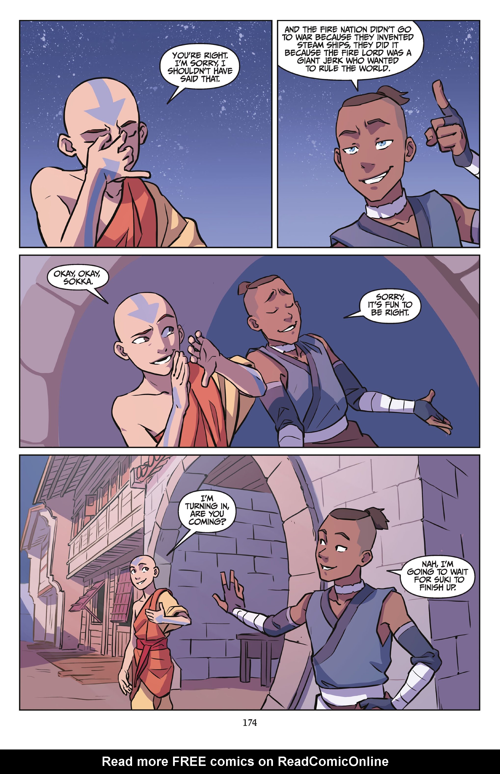 Read online Nickelodeon Avatar: The Last Airbender - Imbalance comic -  Issue # _Omnibus (Part 2) - 75