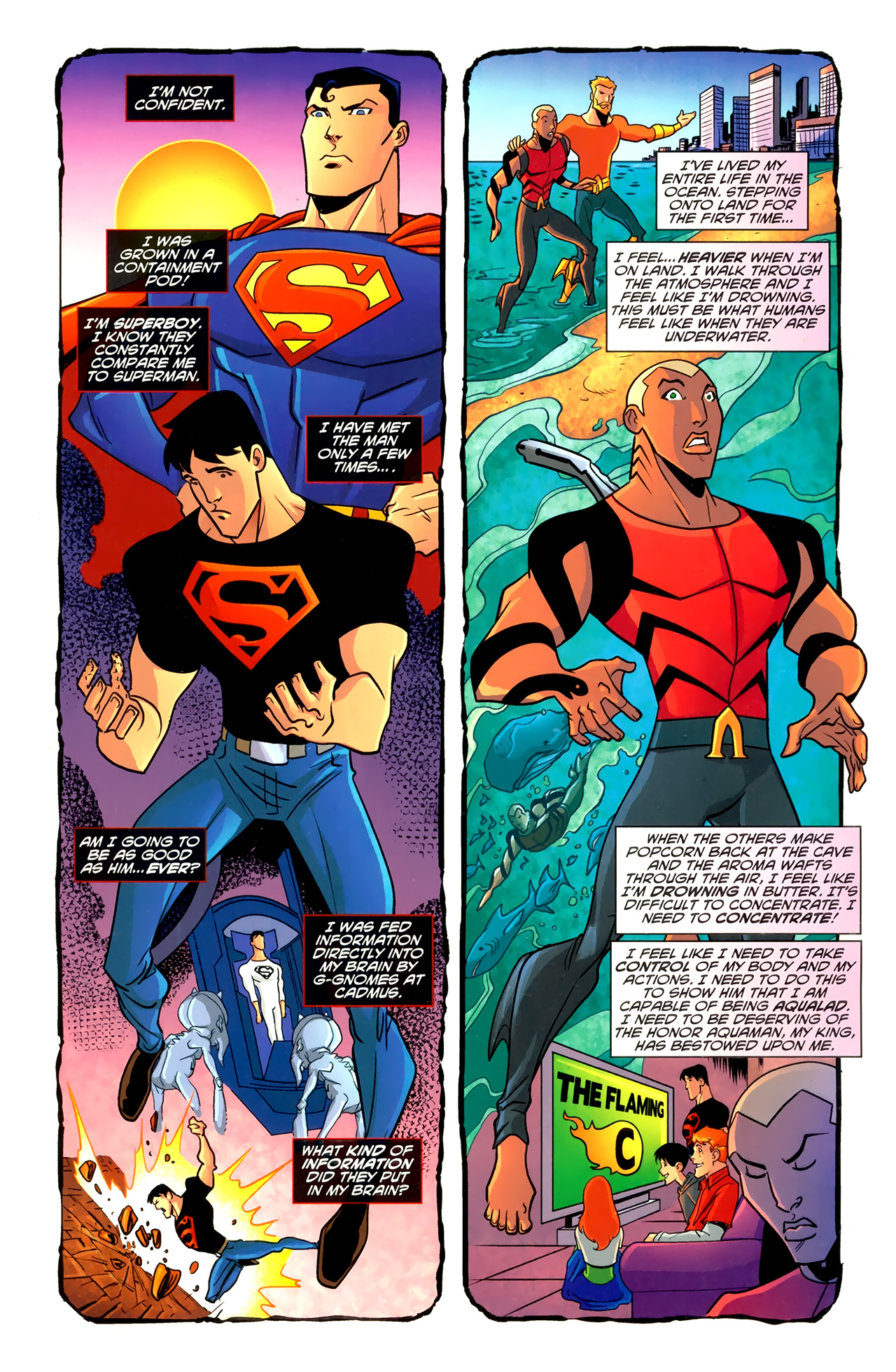 Read online FCBD 2011 Young Justice Batman BB Super Sampler comic -  Issue # Full - 6
