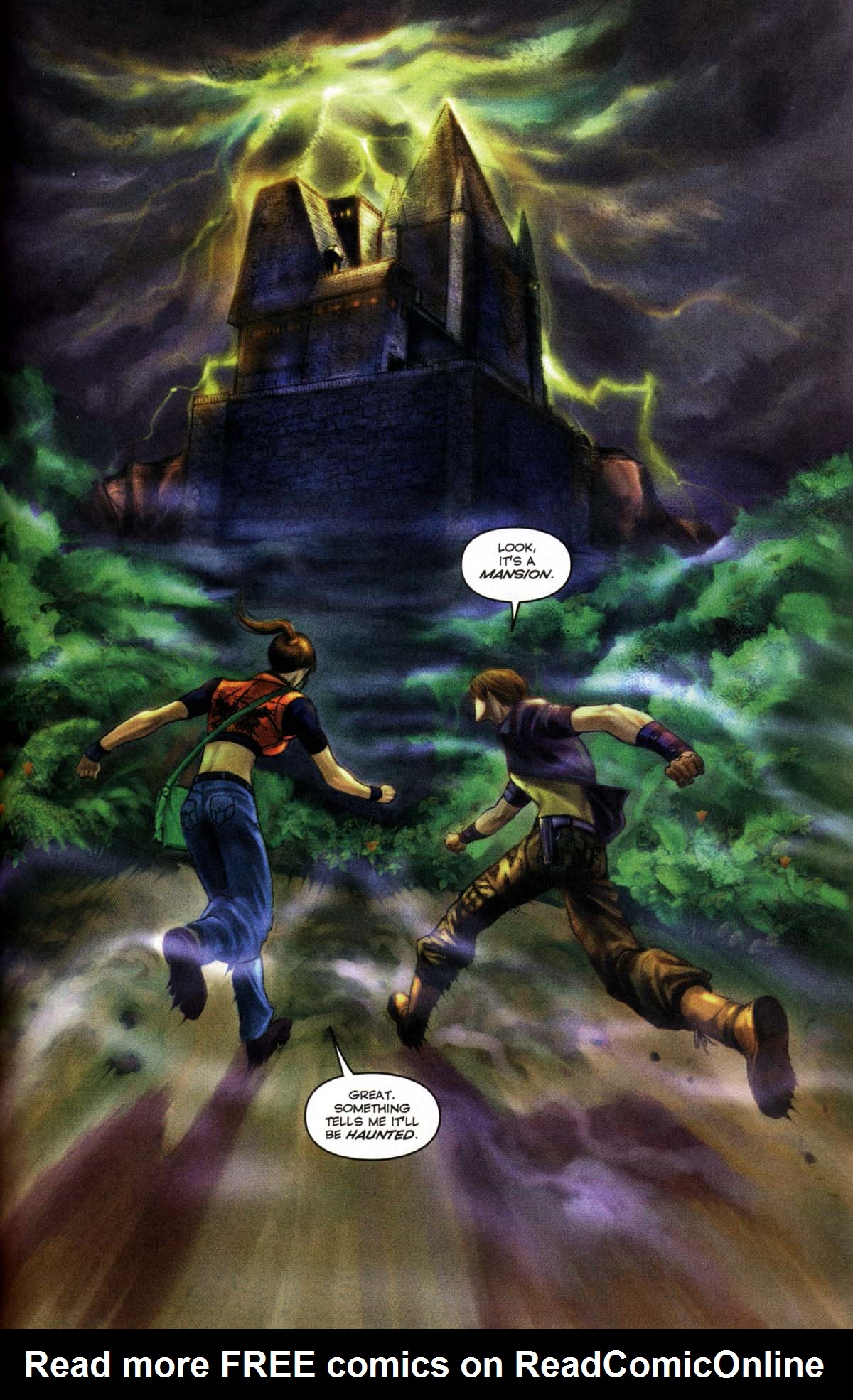 Read online Resident Evil Code: Veronica comic -  Issue #2 - 28