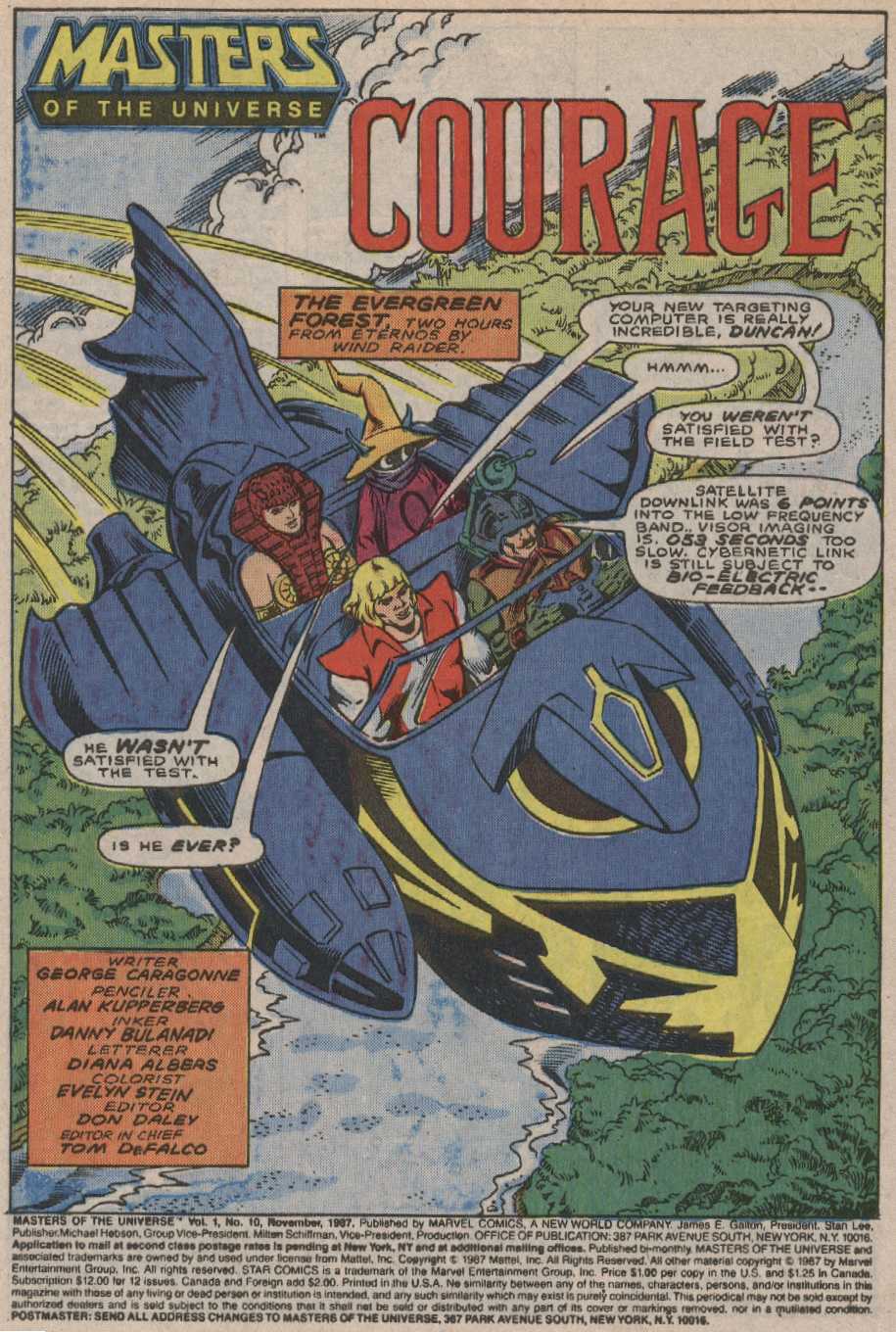 Read online Masters of the Universe (1986) comic -  Issue #10 - 2