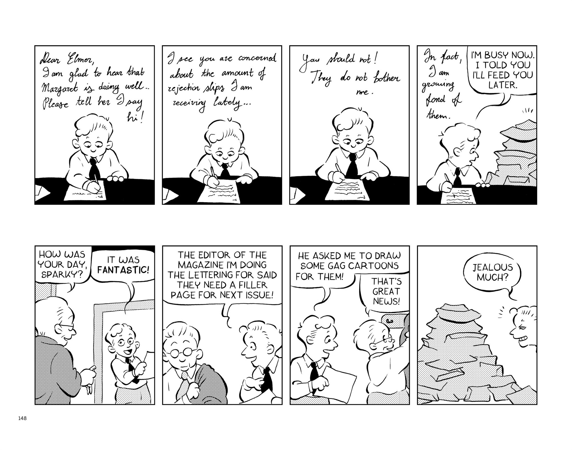 Read online Funny Things: A Comic Strip Biography of Charles M. Schulz comic -  Issue # TPB (Part 2) - 51