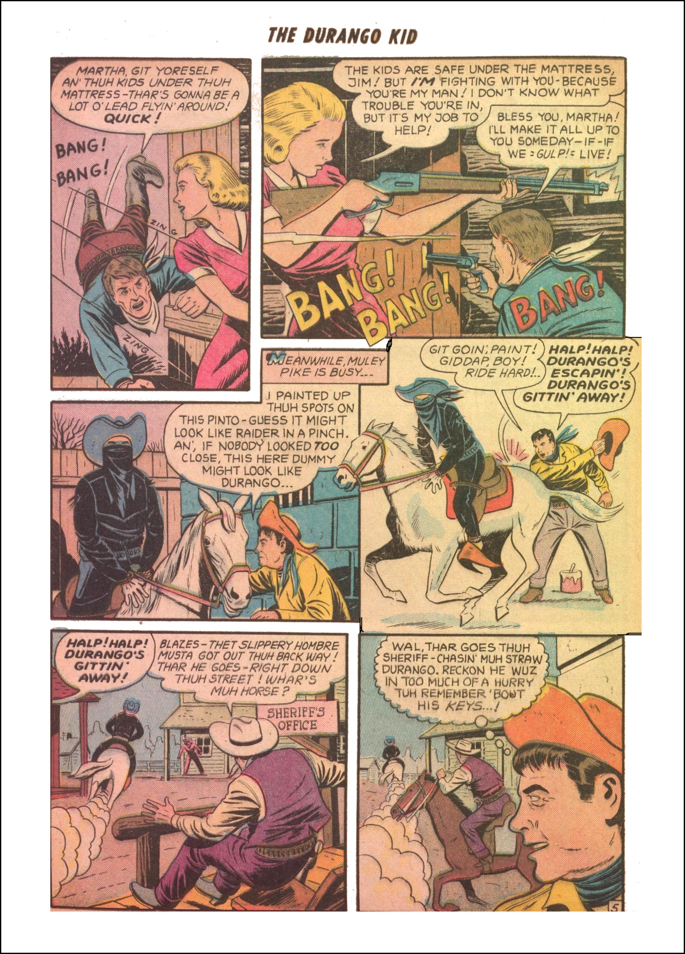 Read online Charles Starrett as The Durango Kid comic -  Issue #24 - 22