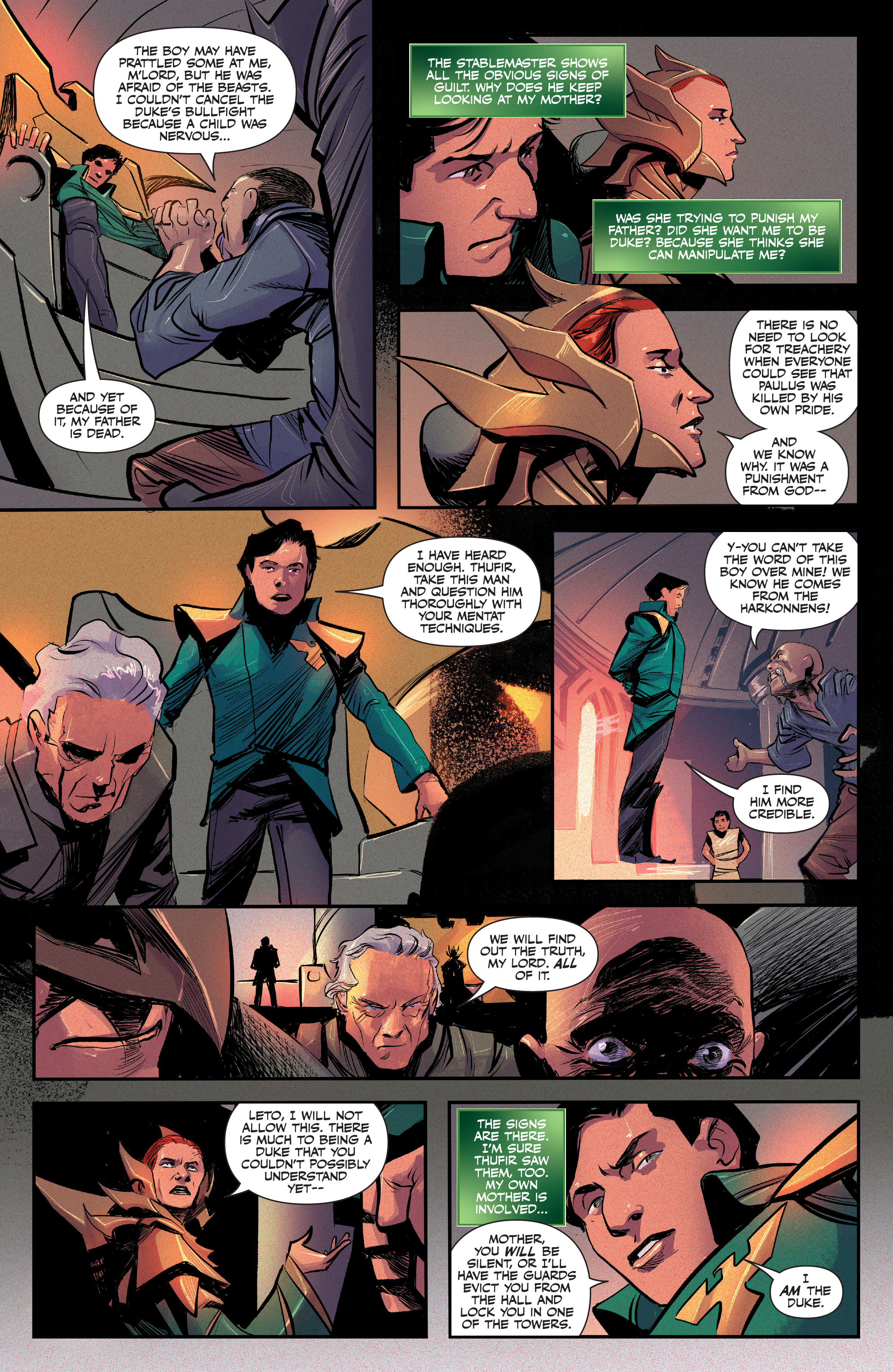 Read online Dune: House Atreides comic -  Issue #9 - 7