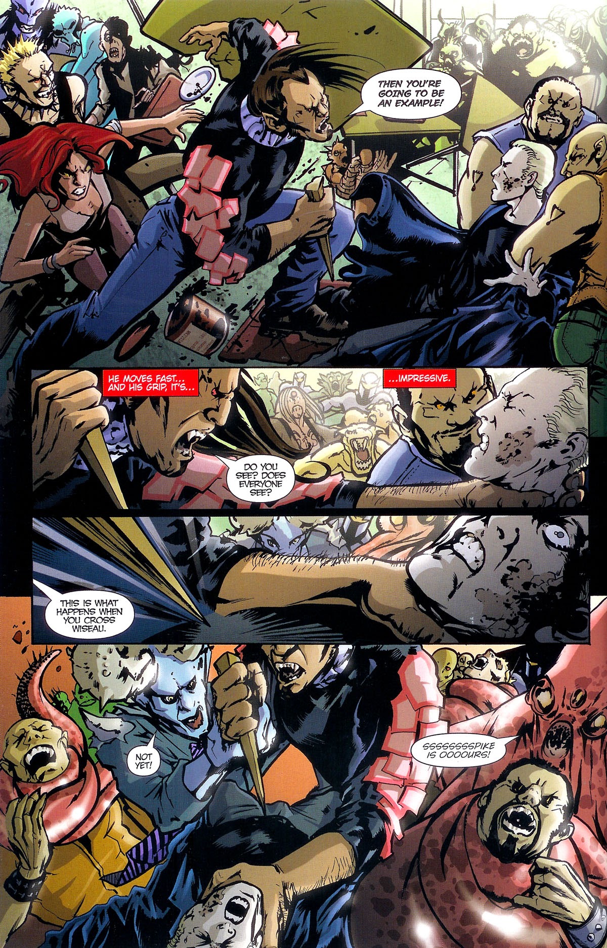 Read online Spike: Asylum comic -  Issue #2 - 14