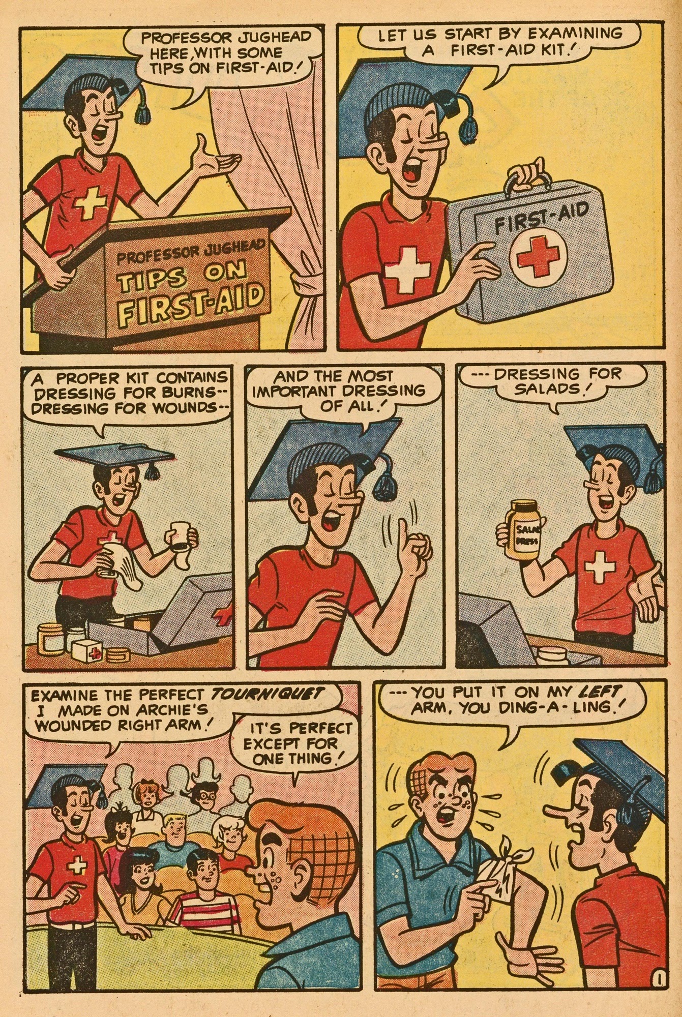 Read online Jughead's Jokes comic -  Issue #28 - 10