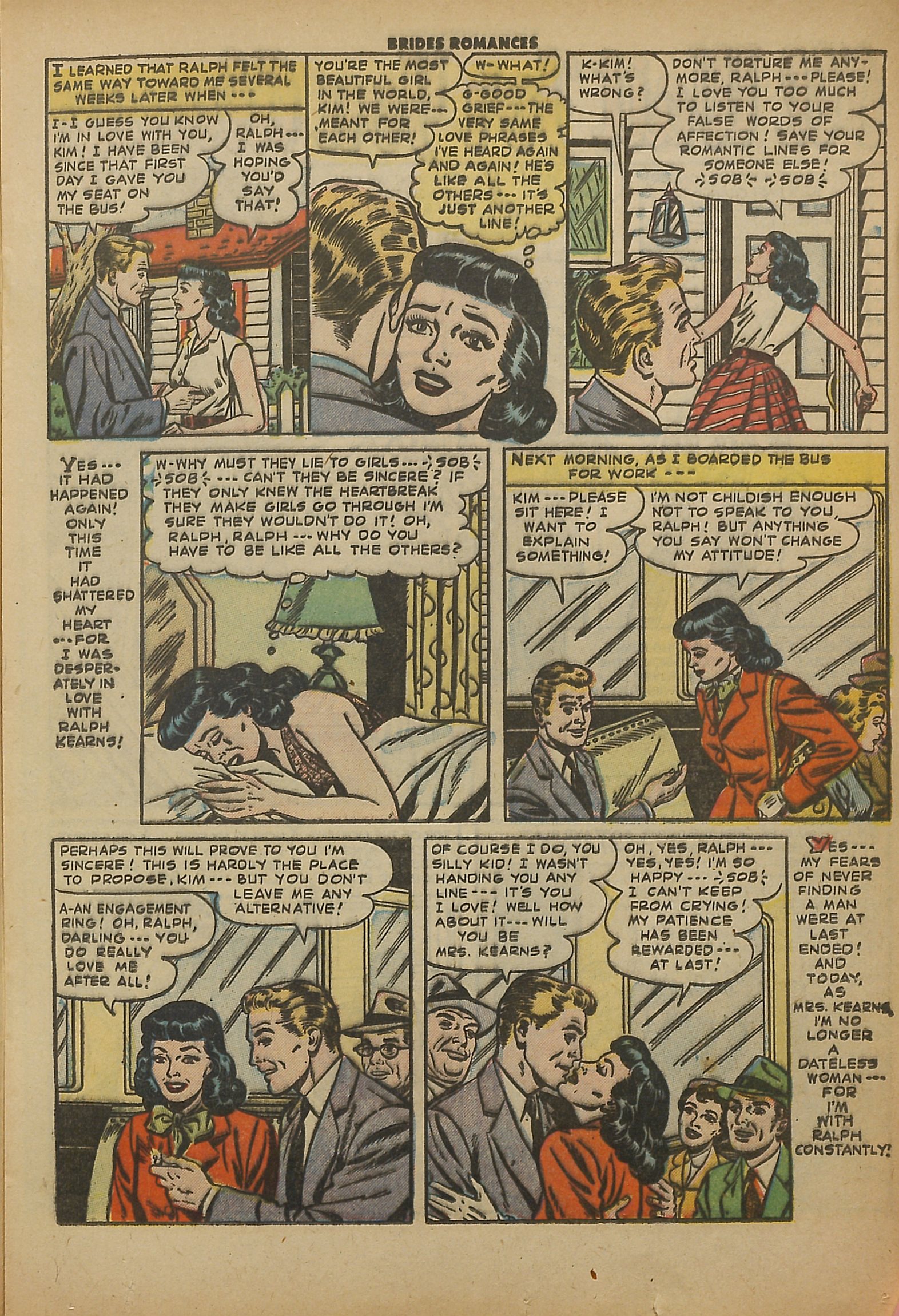 Read online Brides Romances comic -  Issue #4 - 17